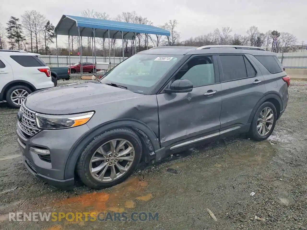 1 Photograph of a damaged car 1FMSK7FH5NGA67647 FORD EXPLORER 2022