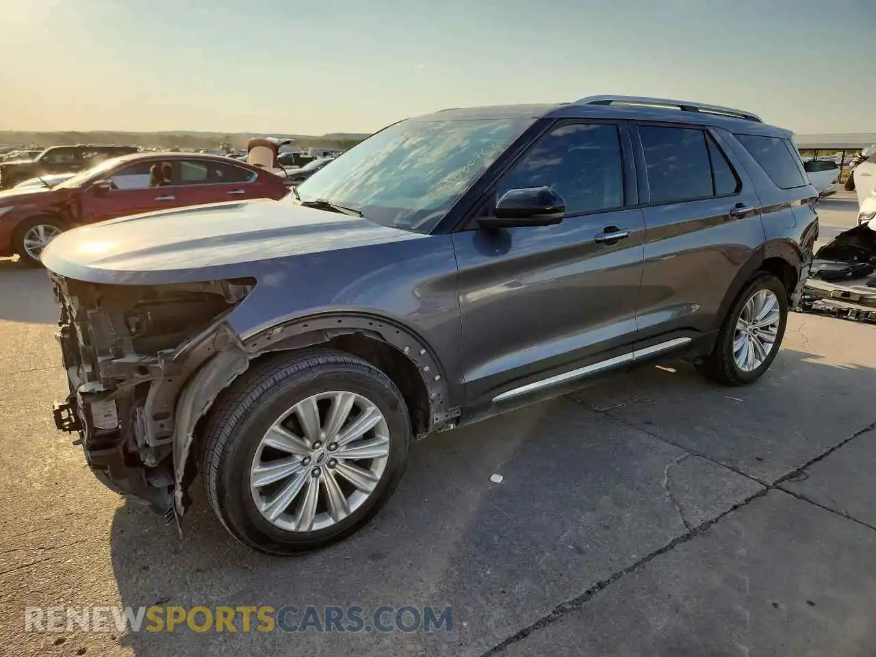 1 Photograph of a damaged car 1FMSK7FH5NGA82648 FORD EXPLORER 2022