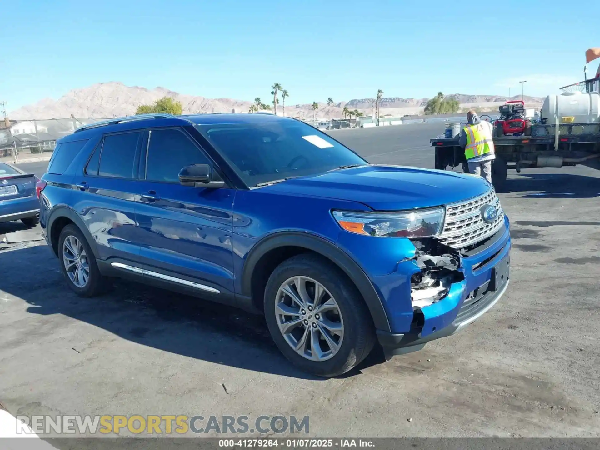 1 Photograph of a damaged car 1FMSK7FH5NGB20458 FORD EXPLORER 2022