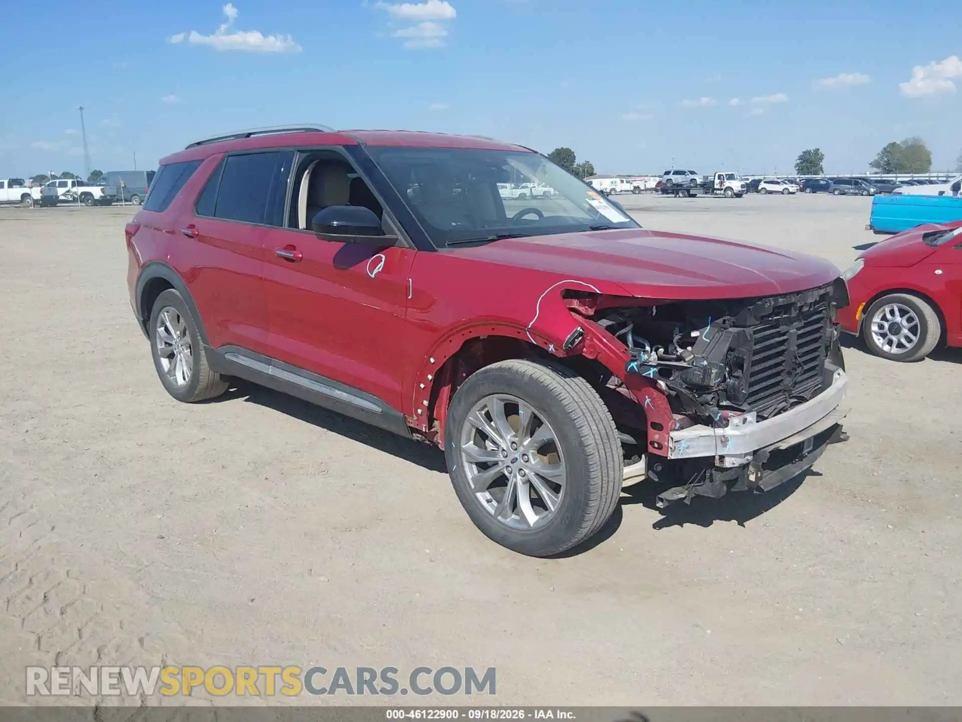 1 Photograph of a damaged car 1FMSK7FH7NGA51465 FORD EXPLORER 2022