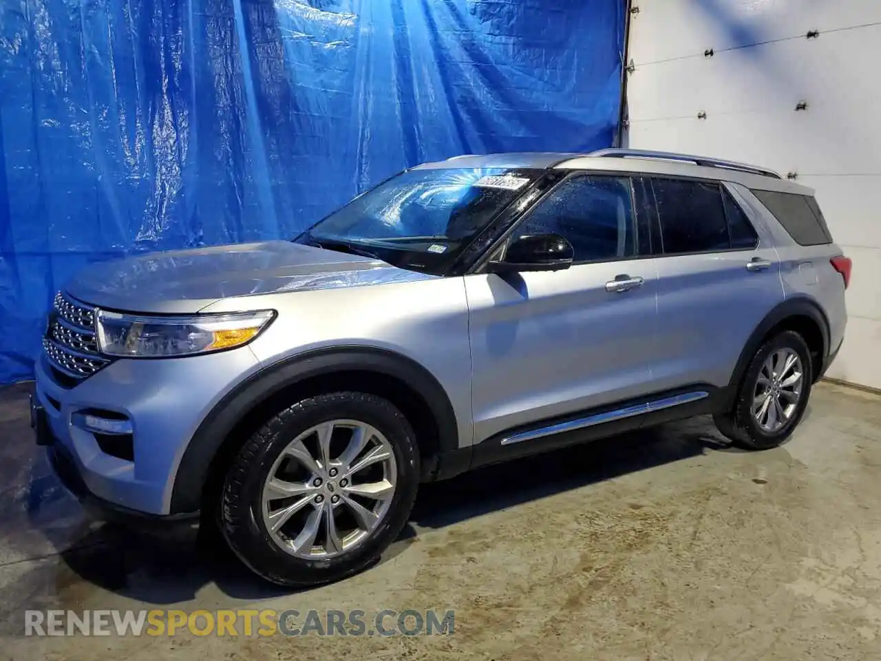 1 Photograph of a damaged car 1FMSK7FH8NGA32360 FORD EXPLORER 2022