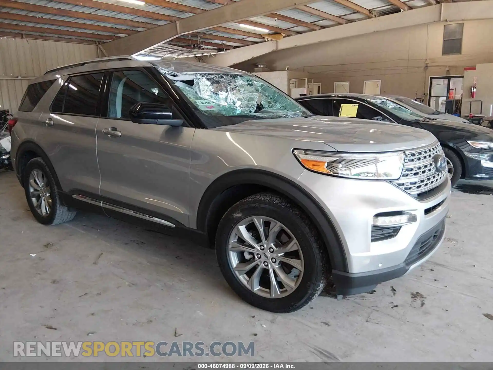 1 Photograph of a damaged car 1FMSK7FH8NGA52088 FORD EXPLORER 2022