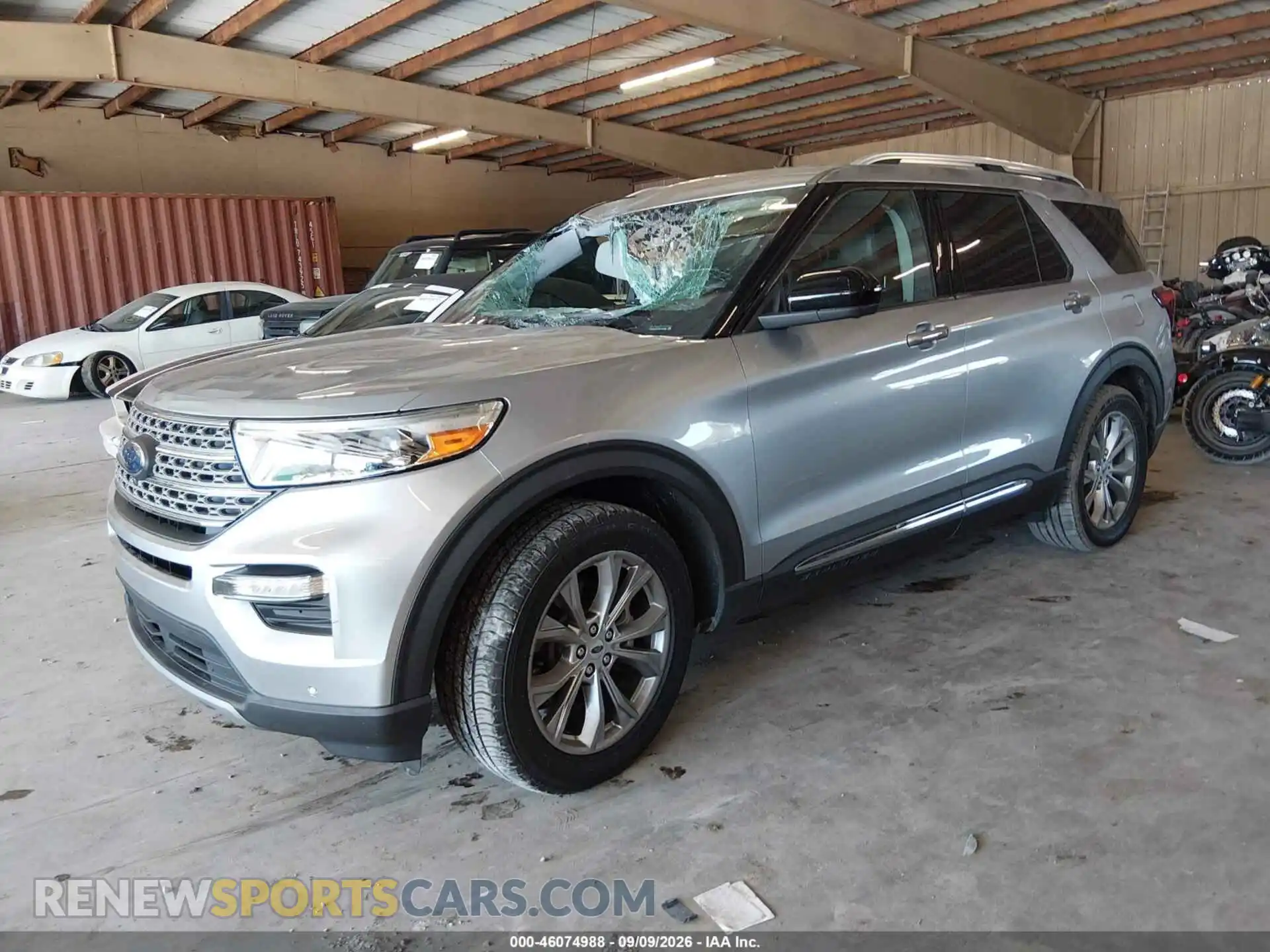 2 Photograph of a damaged car 1FMSK7FH8NGA52088 FORD EXPLORER 2022