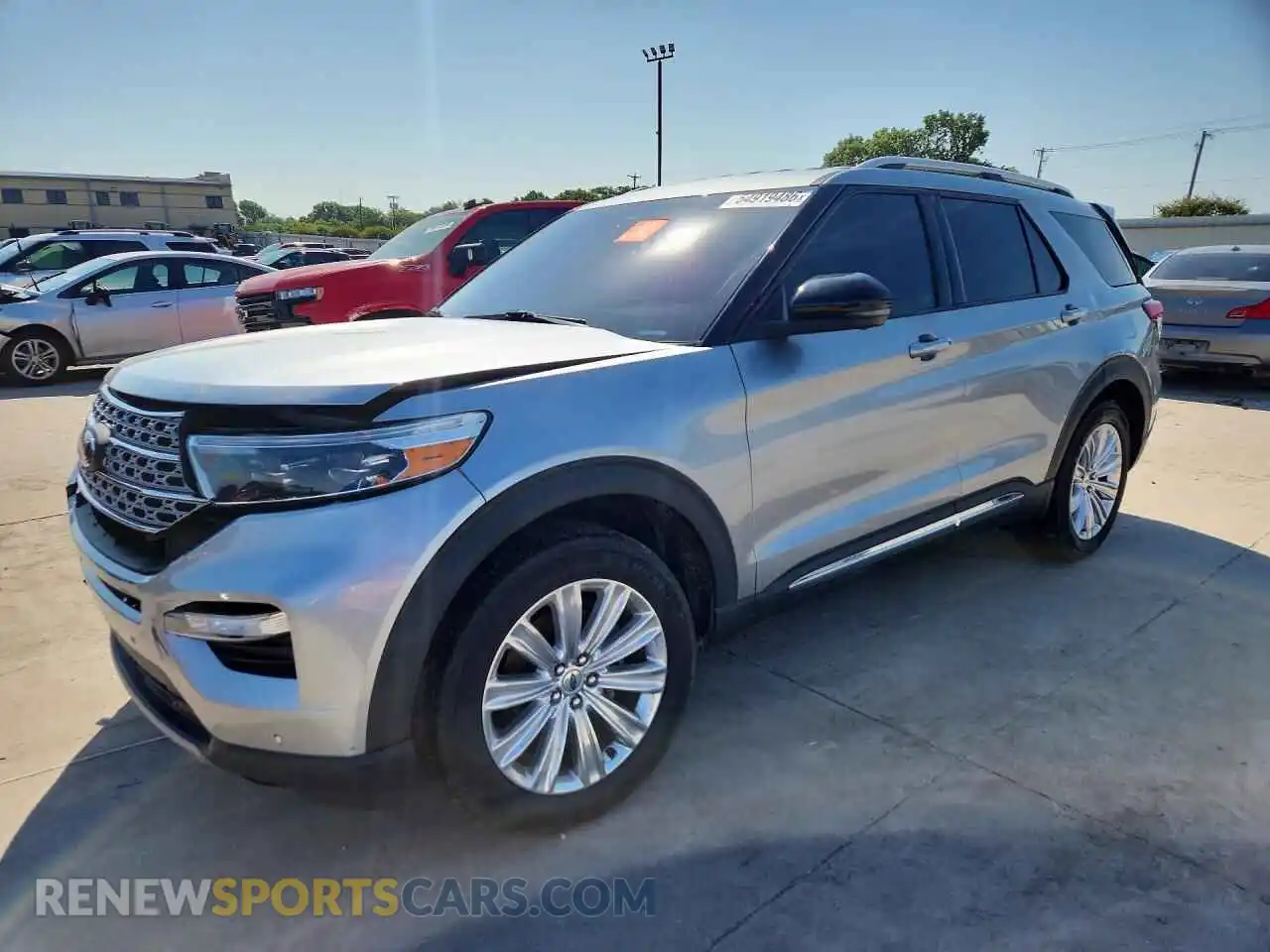 1 Photograph of a damaged car 1FMSK7FH8NGB64129 FORD EXPLORER 2022