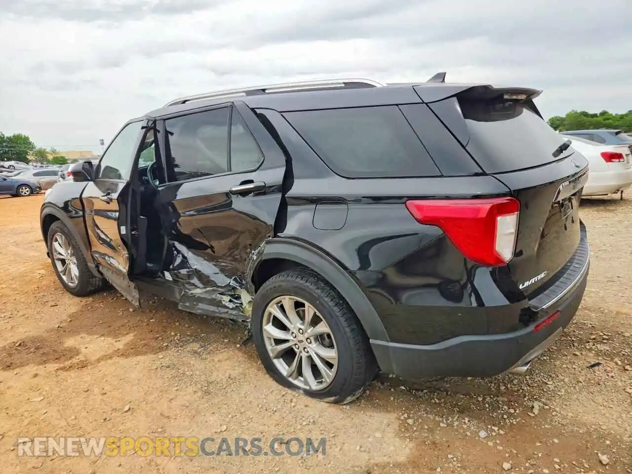 2 fotografías del automóvil dañado 1FMSK7FH9NGA51113 FORD EXPLORER 2022