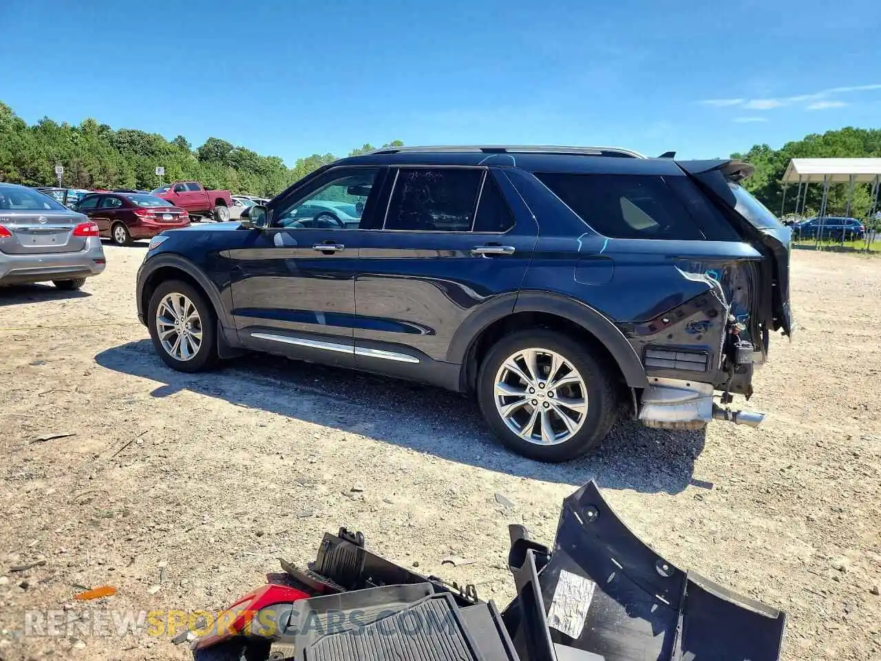2 Photograph of a damaged car 1FMSK7FH9NGA59227 FORD EXPLORER 2022