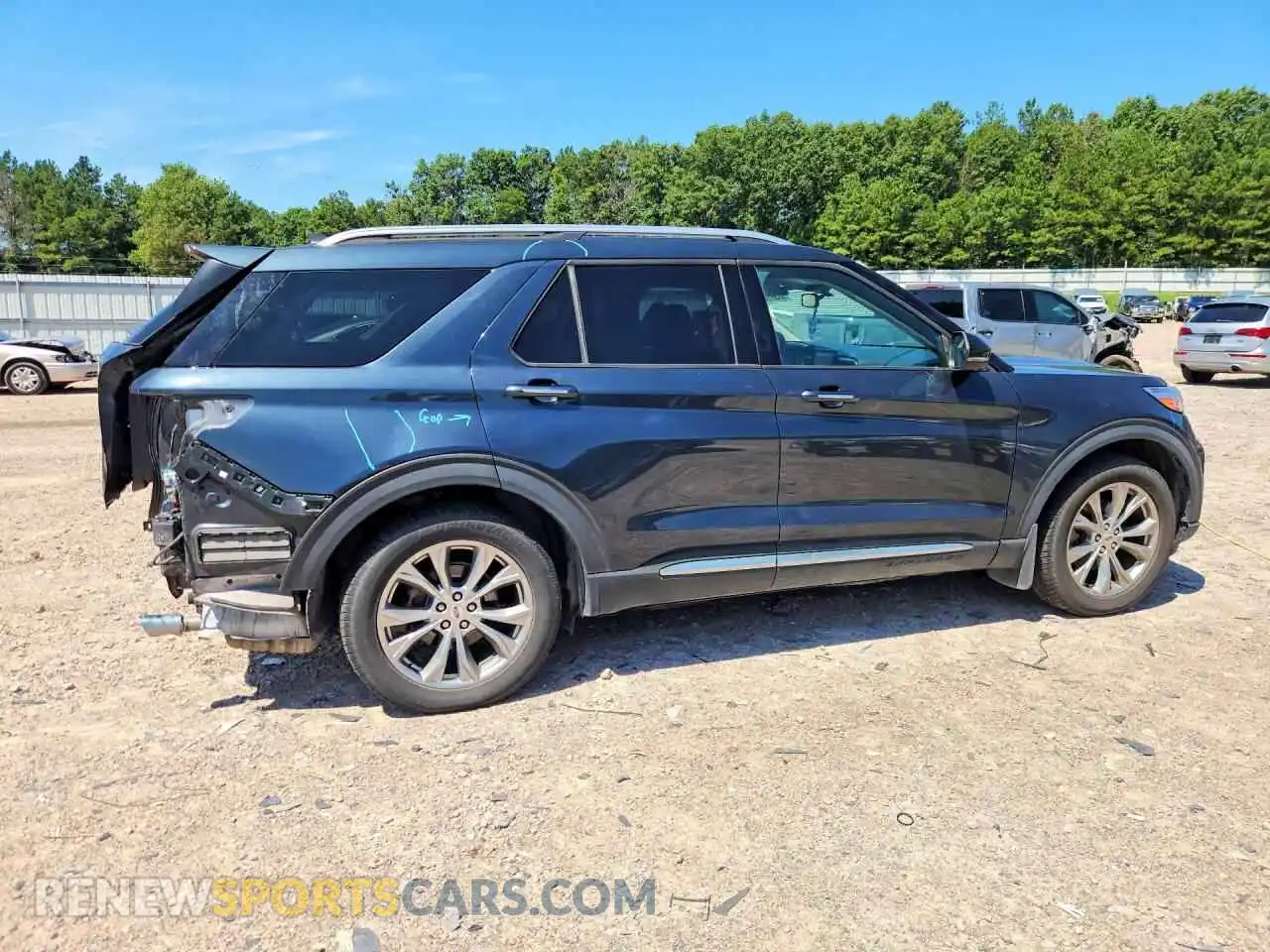 3 Photograph of a damaged car 1FMSK7FH9NGA59227 FORD EXPLORER 2022