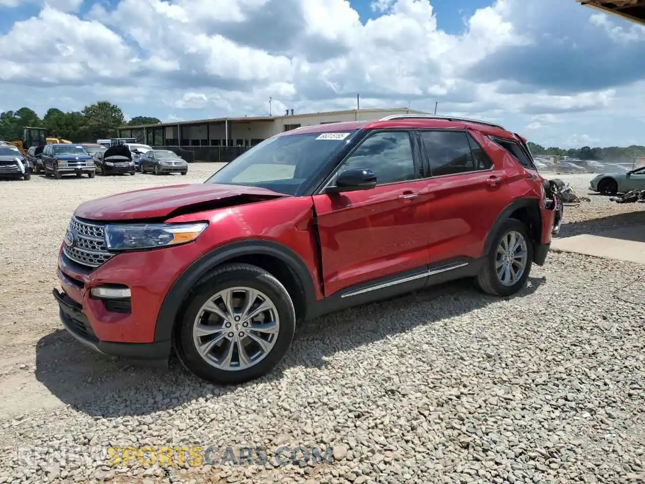 1 Photograph of a damaged car 1FMSK7FH9NGA66839 FORD EXPLORER 2022