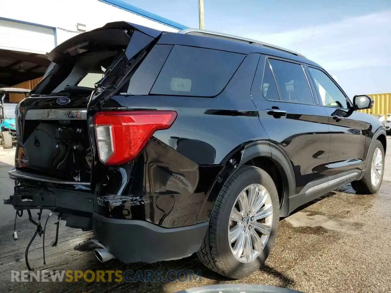 3 Photograph of a damaged car 1FMSK7FH9NGB67685 FORD EXPLORER 2022