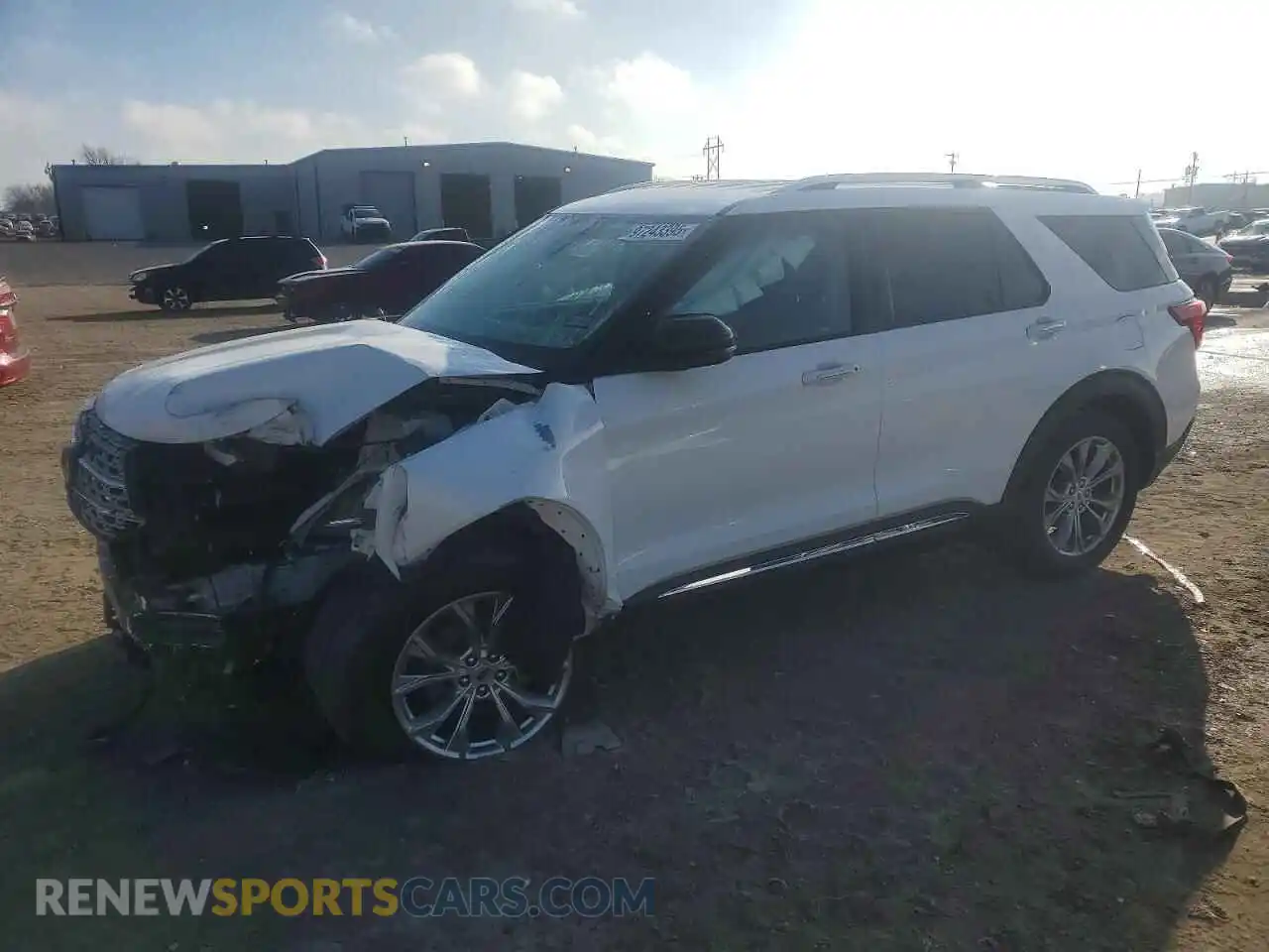1 Photograph of a damaged car 1FMSK7FHXNGA63173 FORD EXPLORER 2022