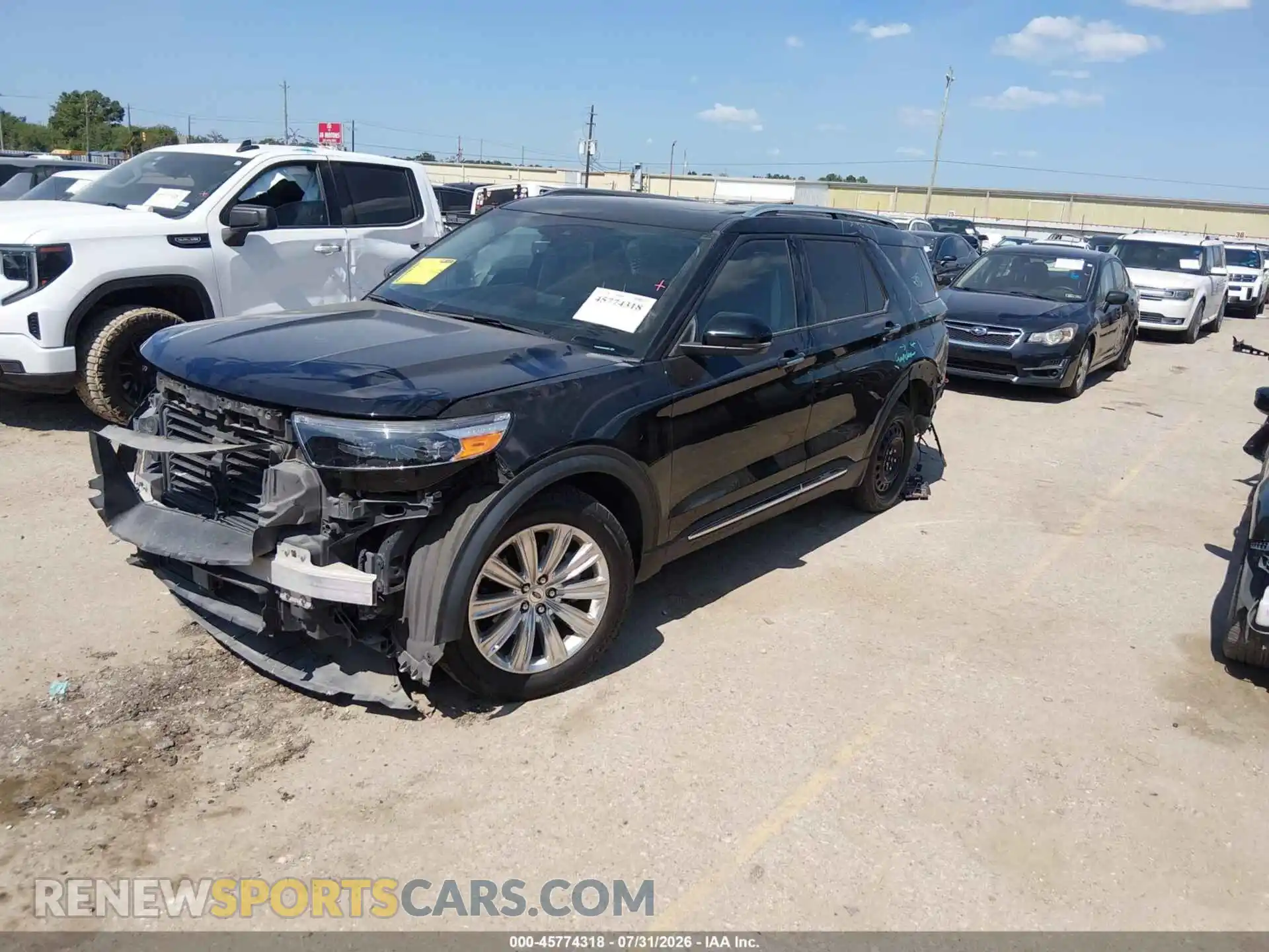 2 Photograph of a damaged car 1FMSK7FHXNGC33502 FORD EXPLORER 2022