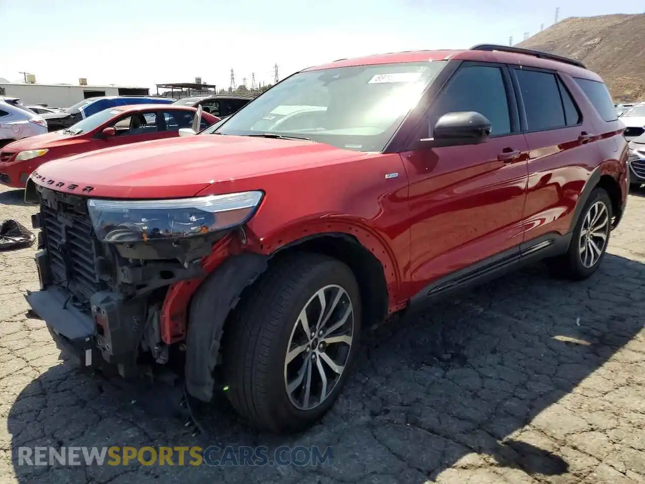 1 Photograph of a damaged car 1FMSK7KH4NGA02391 FORD EXPLORER 2022