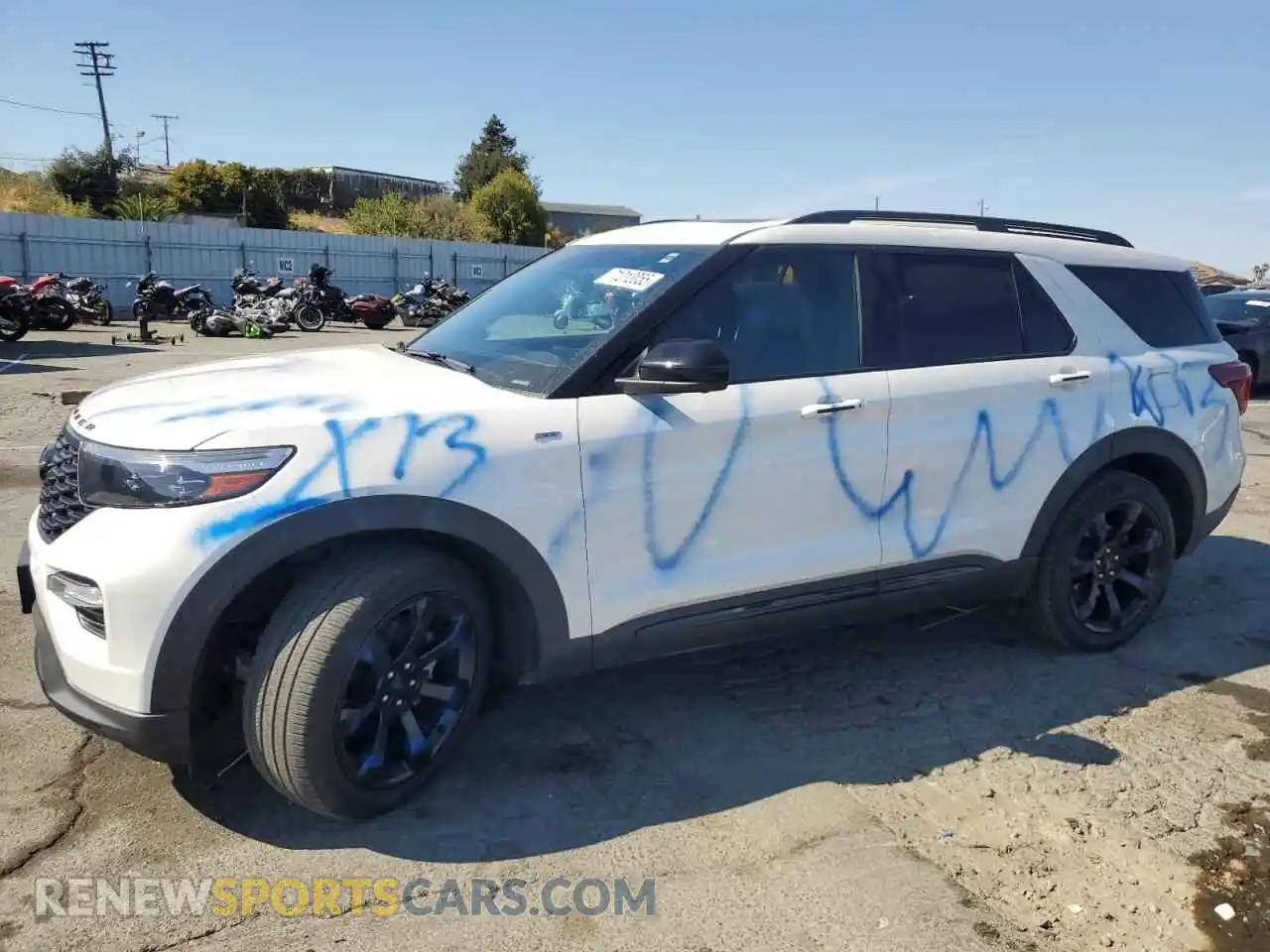 1 Photograph of a damaged car 1FMSK7KH7NGC31339 FORD EXPLORER 2022