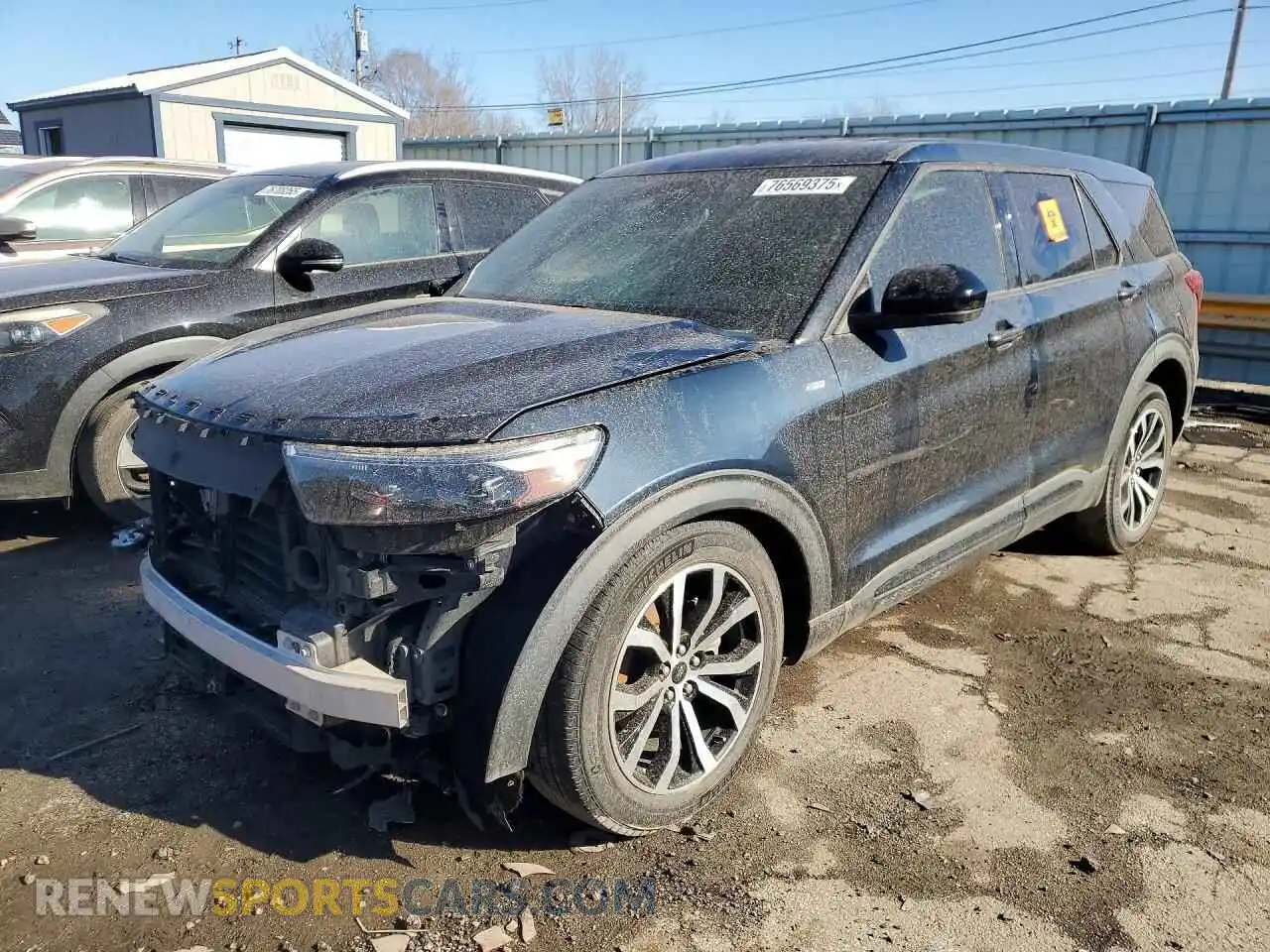 1 Фотография поврежденного автомобиля 1FMSK7KH8NGA28265 FORD EXPLORER 2022