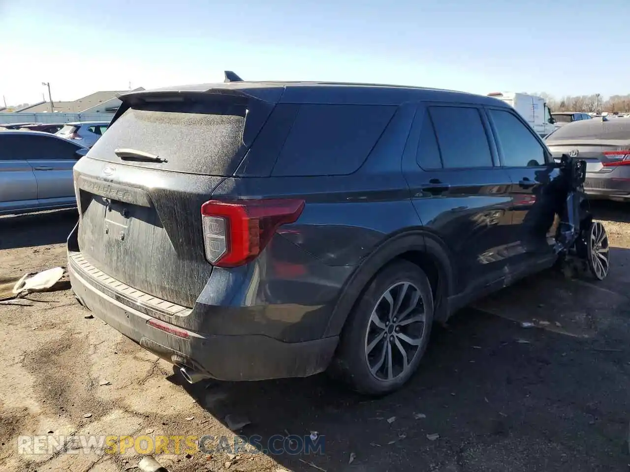 3 Фотография поврежденного автомобиля 1FMSK7KH8NGA28265 FORD EXPLORER 2022