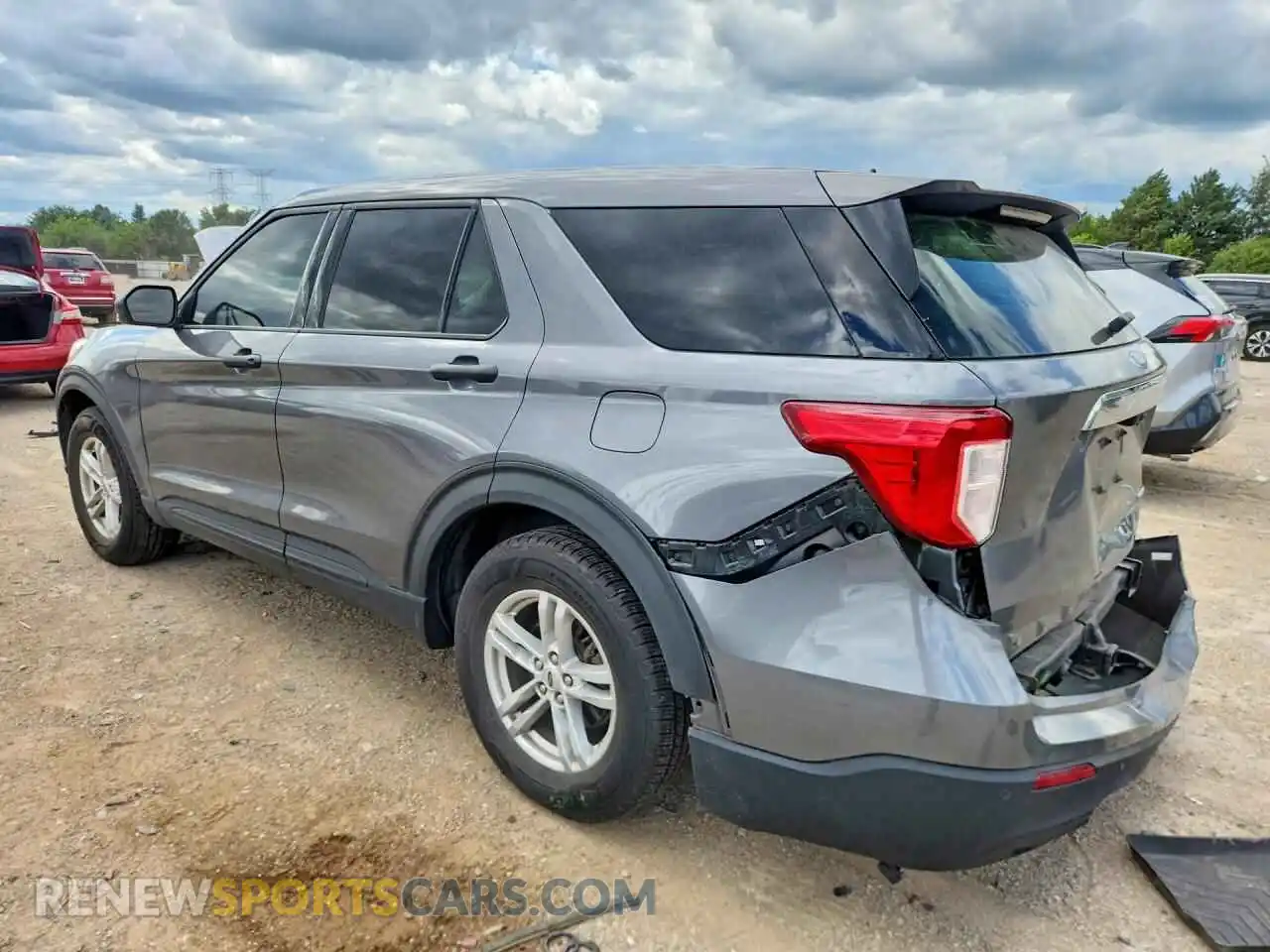 2 fotografías del automóvil dañado 1FMSK8BB1NGA31655 FORD EXPLORER 2022
