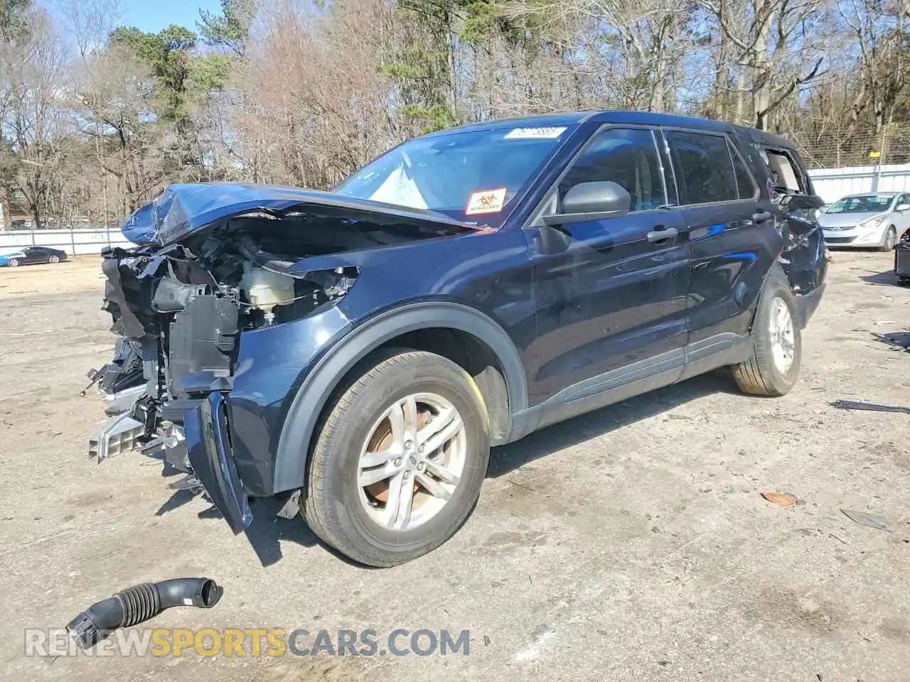 1 Photograph of a damaged car 1FMSK8BBXNGC37251 FORD EXPLORER 2022