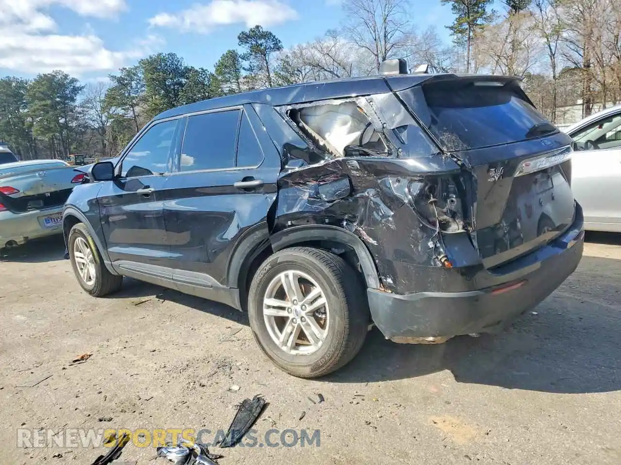 2 Photograph of a damaged car 1FMSK8BBXNGC37251 FORD EXPLORER 2022