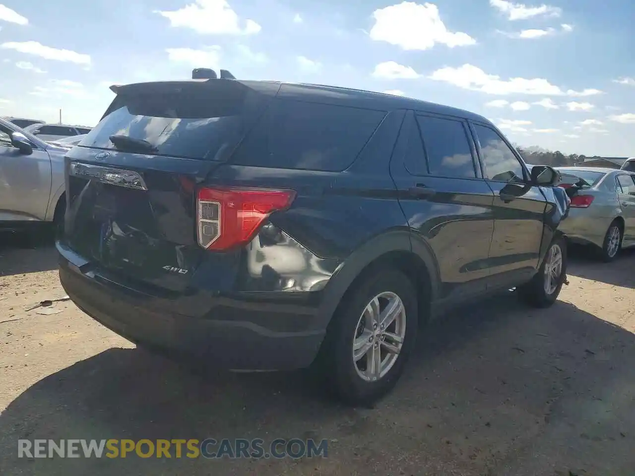 3 Photograph of a damaged car 1FMSK8BBXNGC37251 FORD EXPLORER 2022