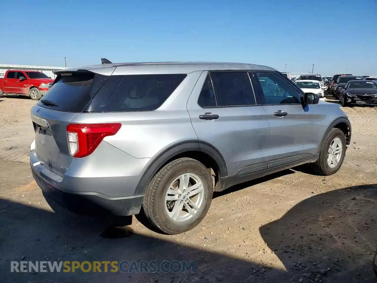 3 Photograph of a damaged car 1FMSK8BH0NGC25498 FORD EXPLORER 2022