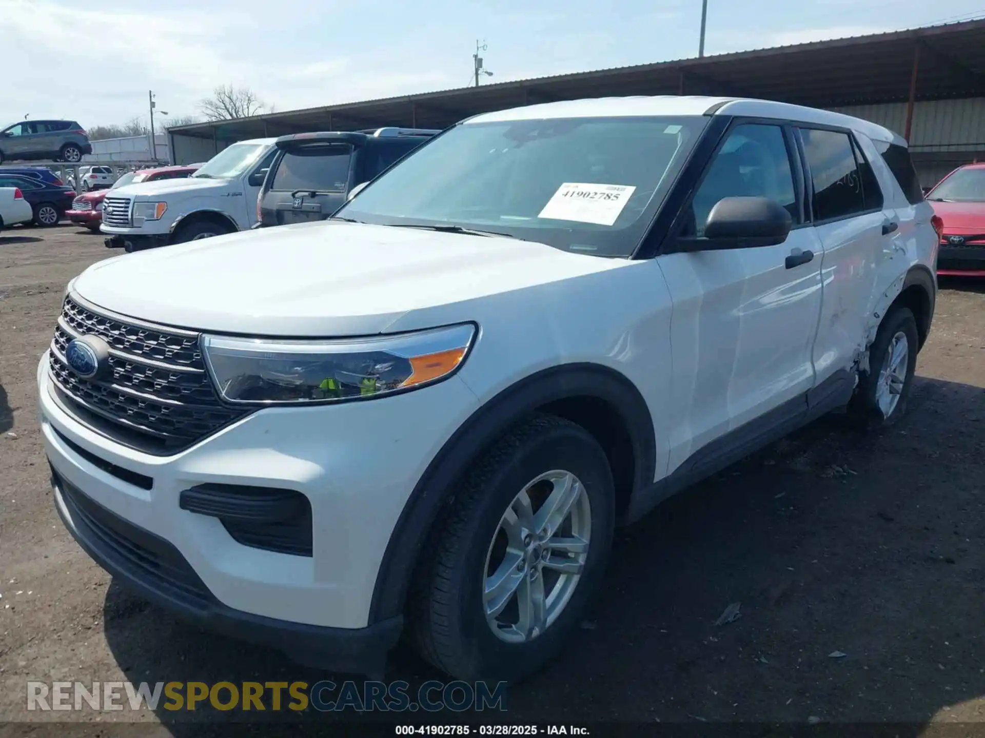 2 Photograph of a damaged car 1FMSK8BH7NGA40543 FORD EXPLORER 2022