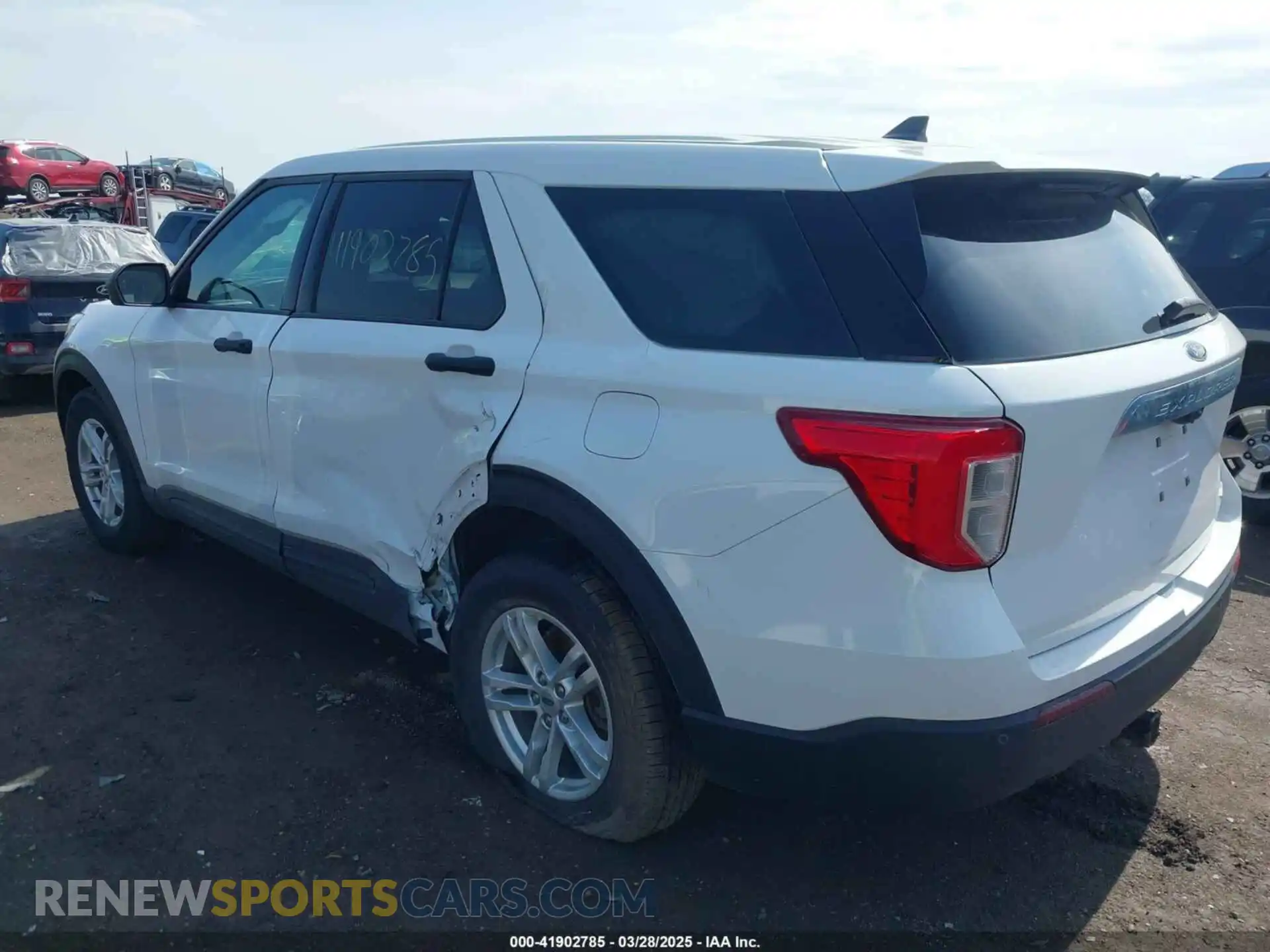 3 Photograph of a damaged car 1FMSK8BH7NGA40543 FORD EXPLORER 2022