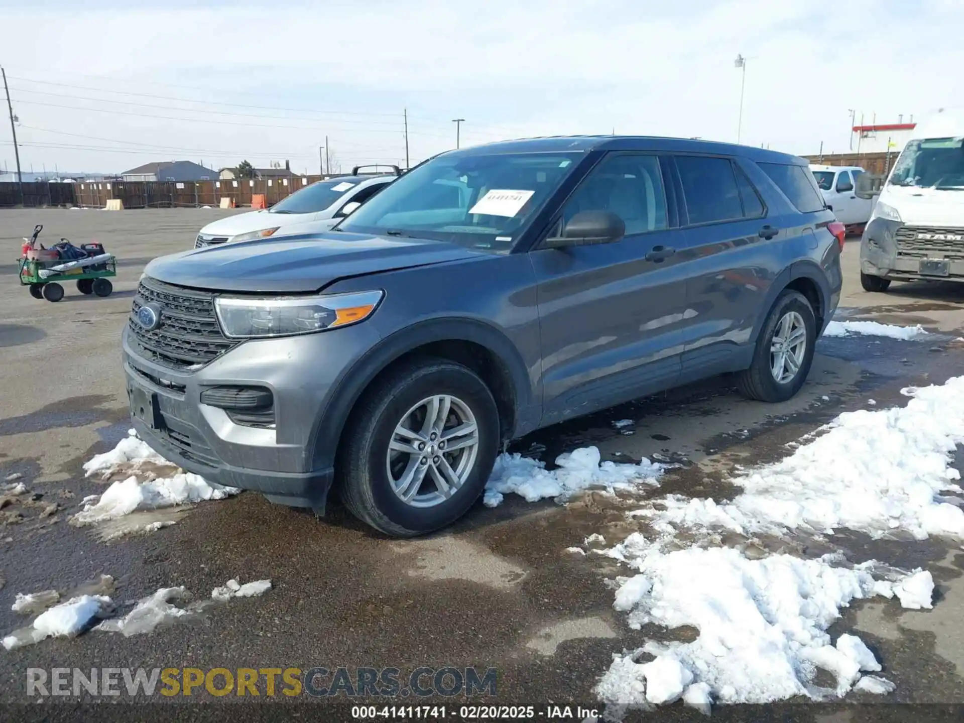 2 Photograph of a damaged car 1FMSK8BHXNGA50337 FORD EXPLORER 2022