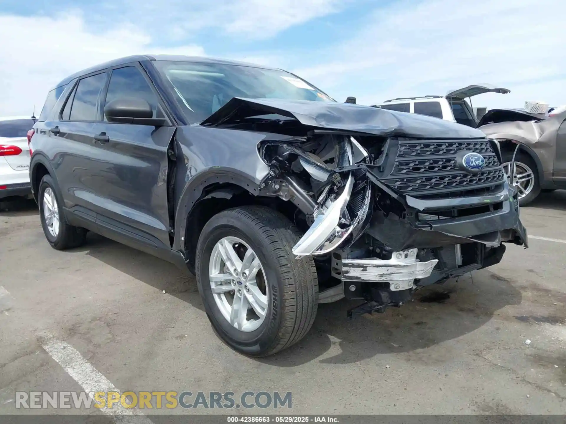 1 Photograph of a damaged car 1FMSK8BHXNGC20082 FORD EXPLORER 2022