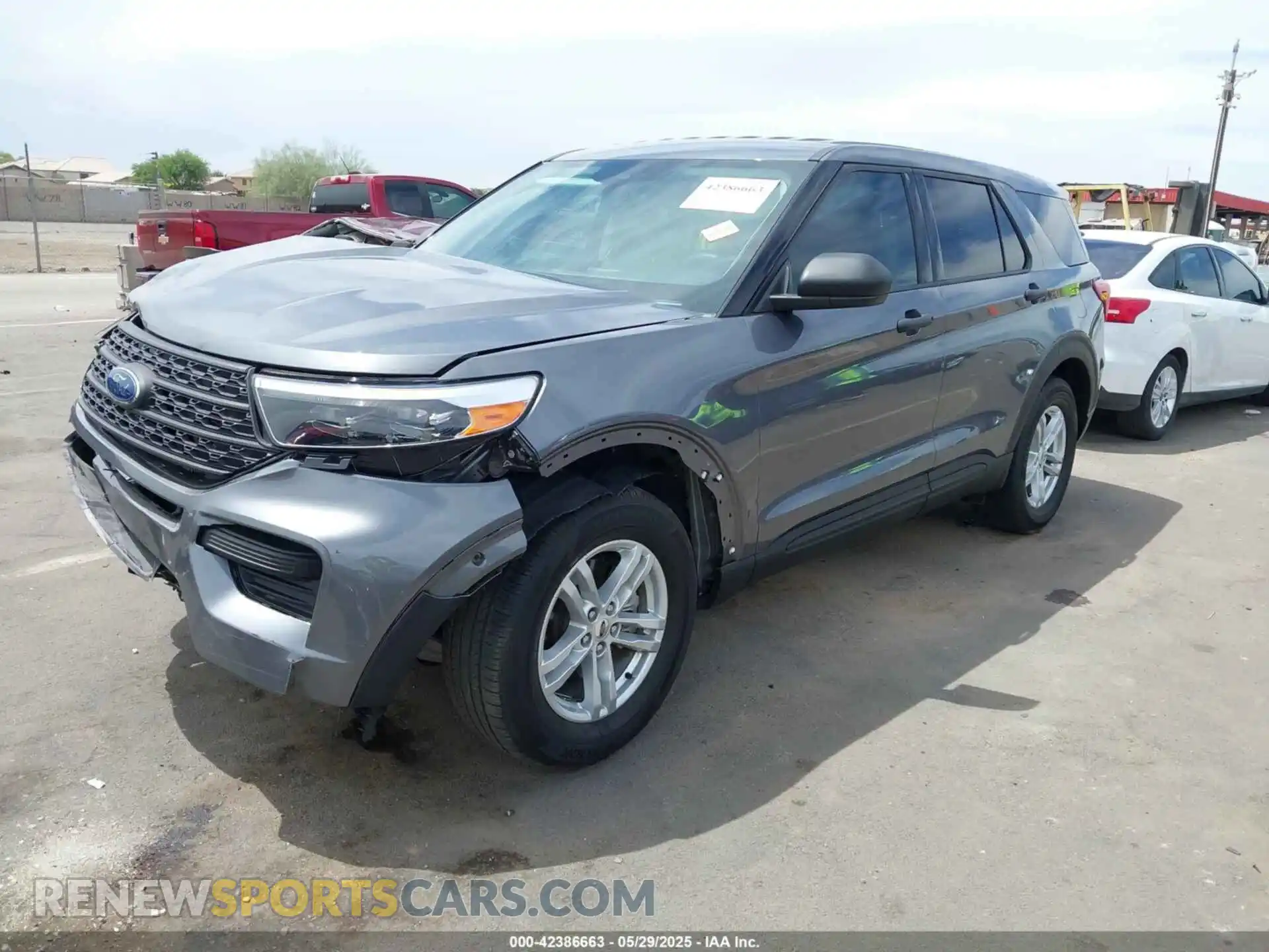 2 Photograph of a damaged car 1FMSK8BHXNGC20082 FORD EXPLORER 2022