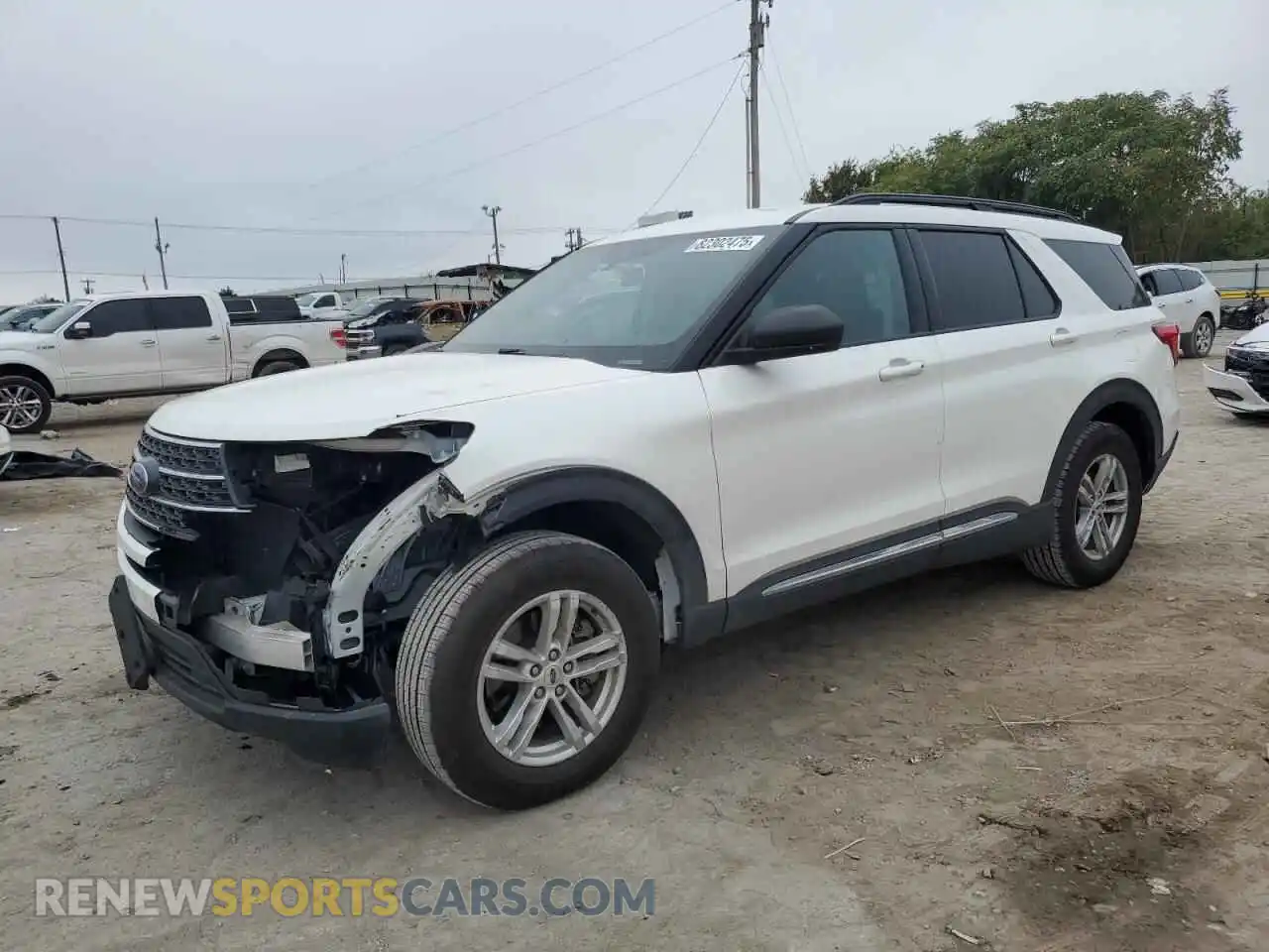1 Photograph of a damaged car 1FMSK8DH0NGA20776 FORD EXPLORER 2022