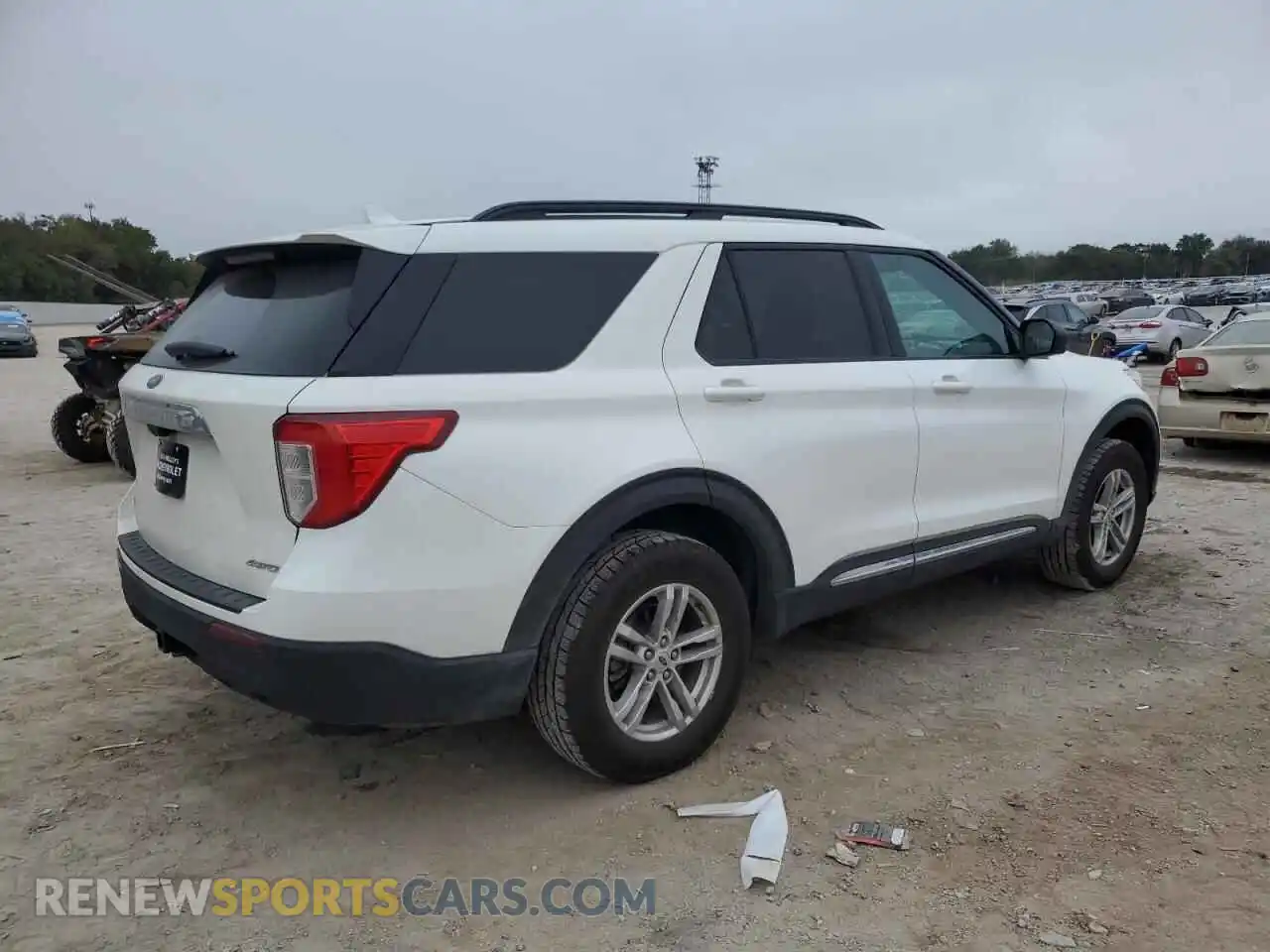 3 Photograph of a damaged car 1FMSK8DH0NGA20776 FORD EXPLORER 2022