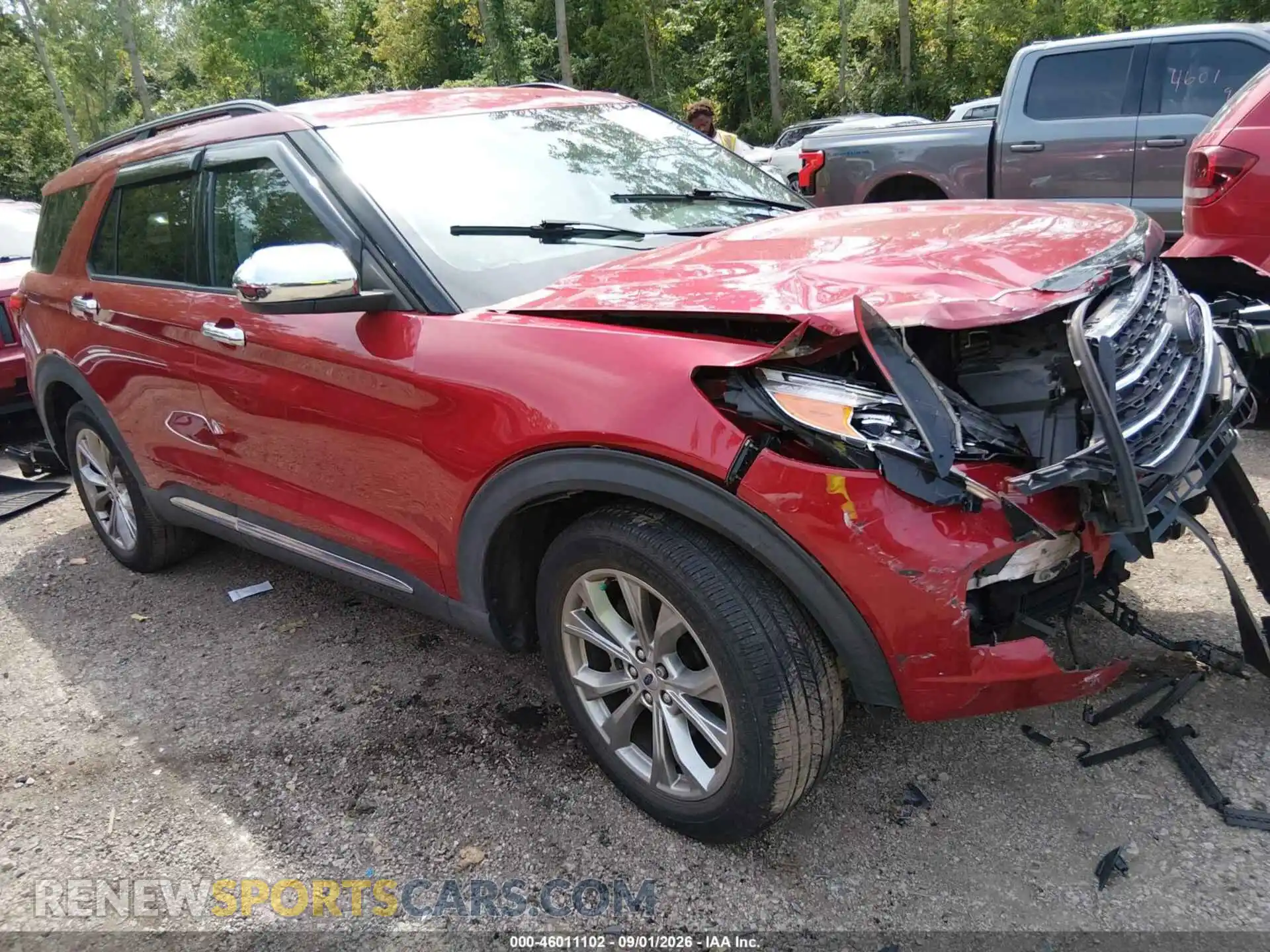 1 Photograph of a damaged car 1FMSK8DH0NGA24505 FORD EXPLORER 2022