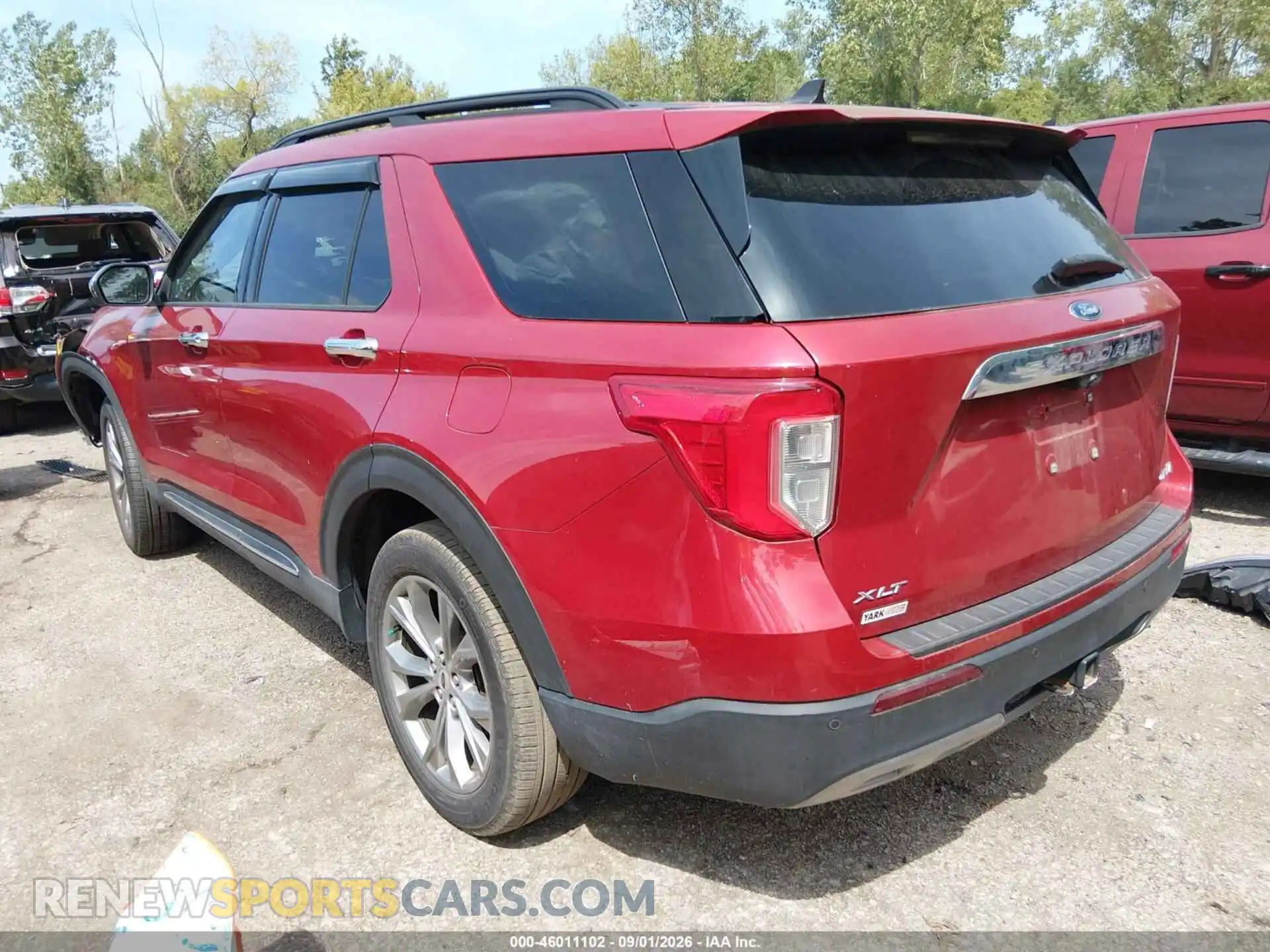 3 Photograph of a damaged car 1FMSK8DH0NGA24505 FORD EXPLORER 2022