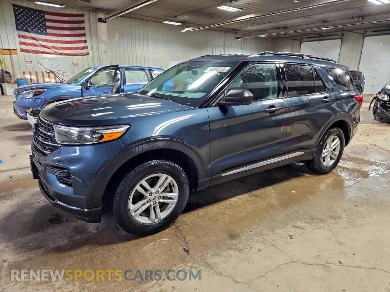 1 Photograph of a damaged car 1FMSK8DH0NGA31356 FORD EXPLORER 2022
