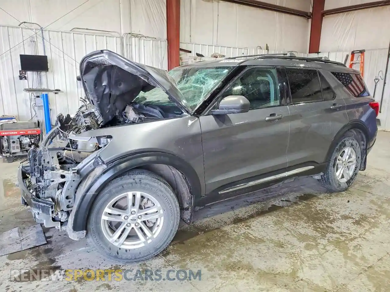 1 Photograph of a damaged car 1FMSK8DH0NGA54295 FORD EXPLORER 2022