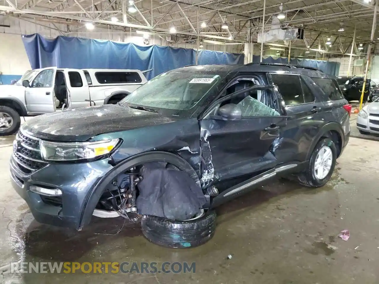 1 Photograph of a damaged car 1FMSK8DH0NGA77074 FORD EXPLORER 2022