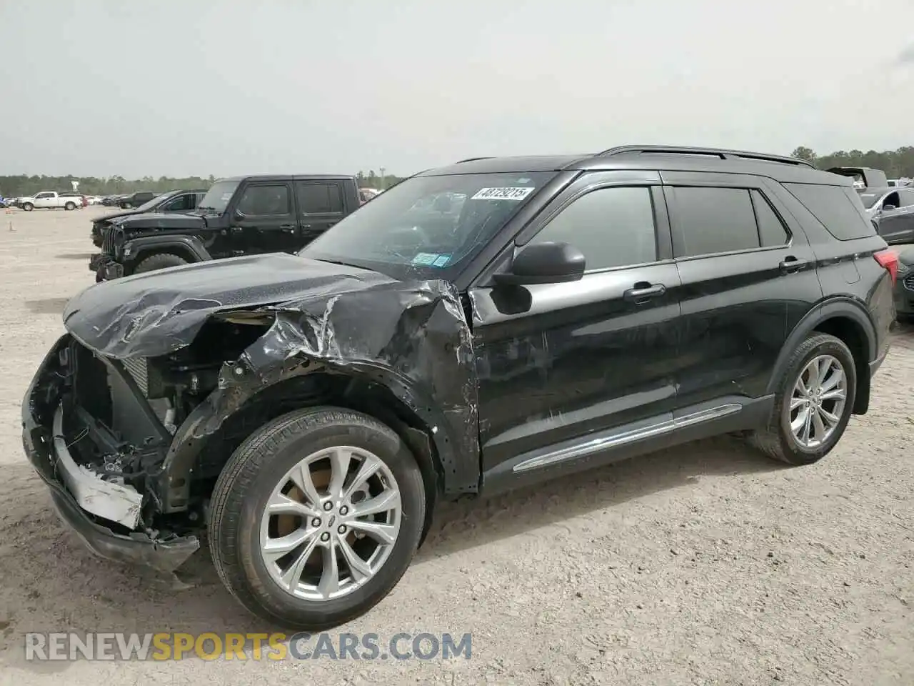 1 Photograph of a damaged car 1FMSK8DH0NGB62870 FORD EXPLORER 2022