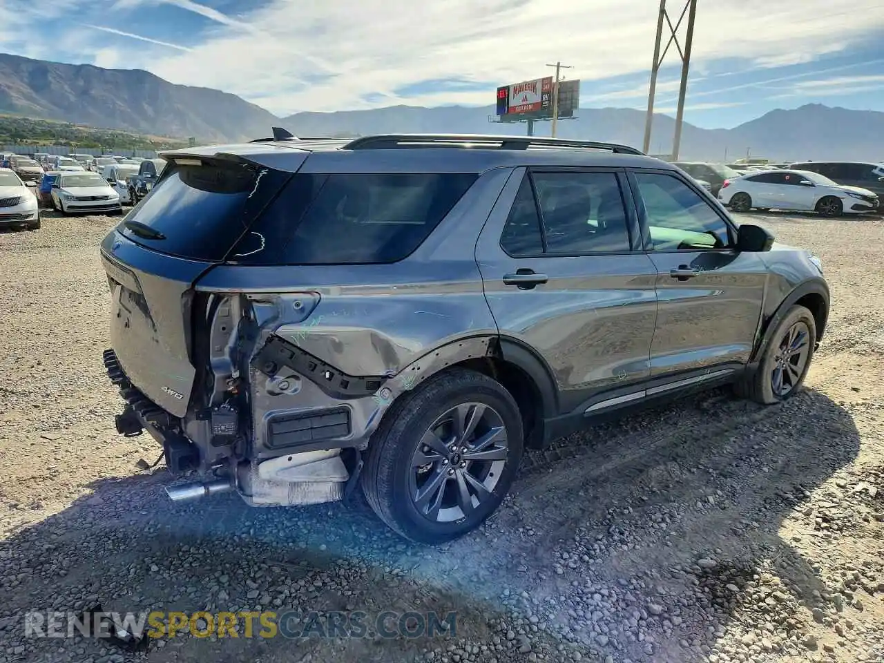 3 Photograph of a damaged car 1FMSK8DH0NGC03465 FORD EXPLORER 2022