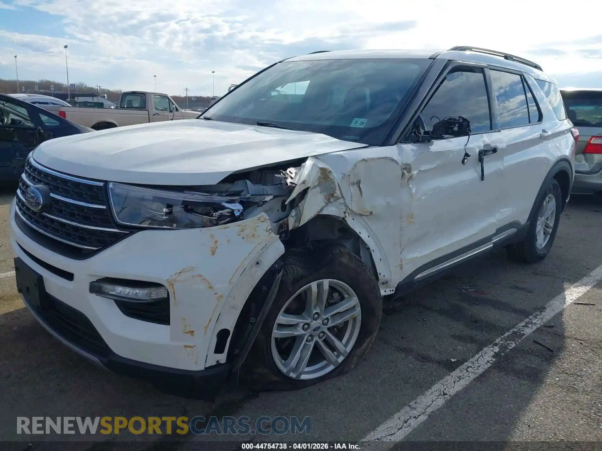 2 Photograph of a damaged car 1FMSK8DH0NGC36322 FORD EXPLORER 2022