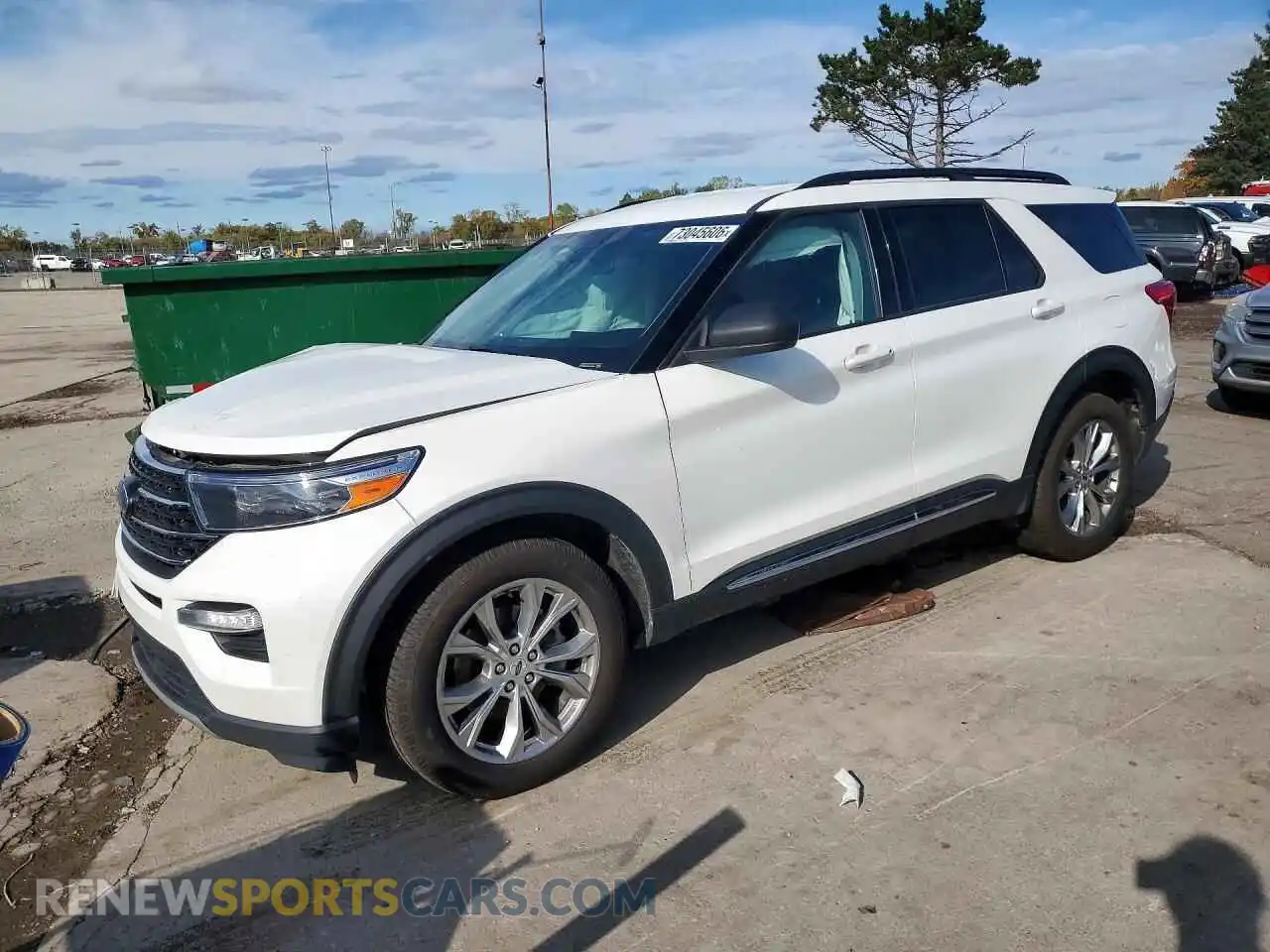1 Photograph of a damaged car 1FMSK8DH1NGA75527 FORD EXPLORER 2022