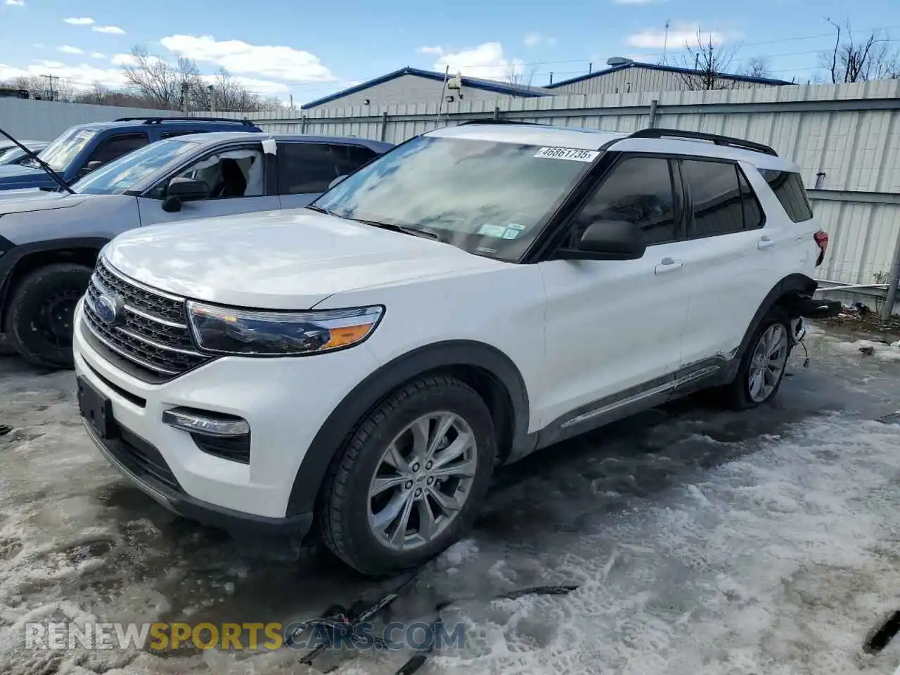 1 Photograph of a damaged car 1FMSK8DH1NGC09307 FORD EXPLORER 2022