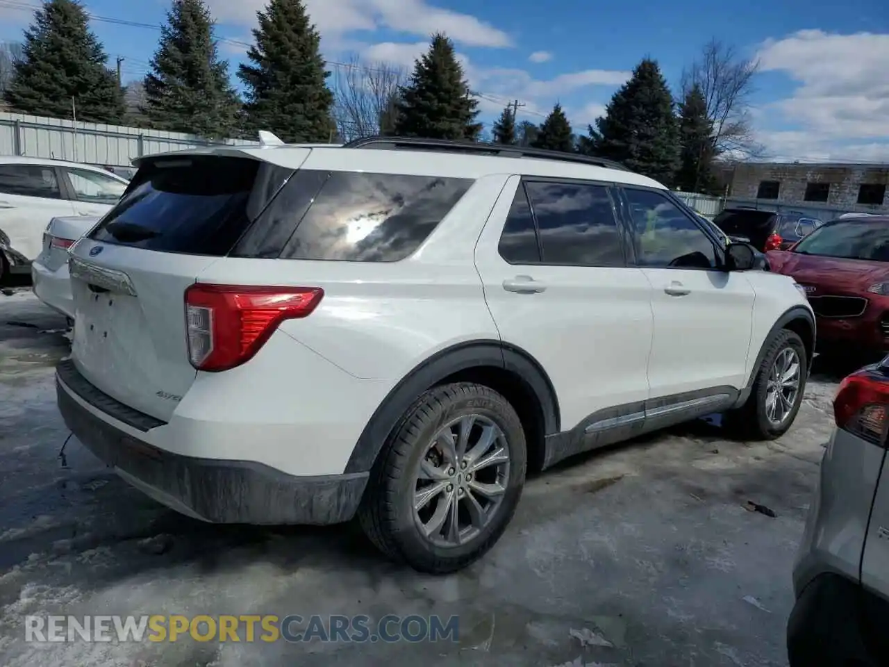 3 Photograph of a damaged car 1FMSK8DH1NGC09307 FORD EXPLORER 2022