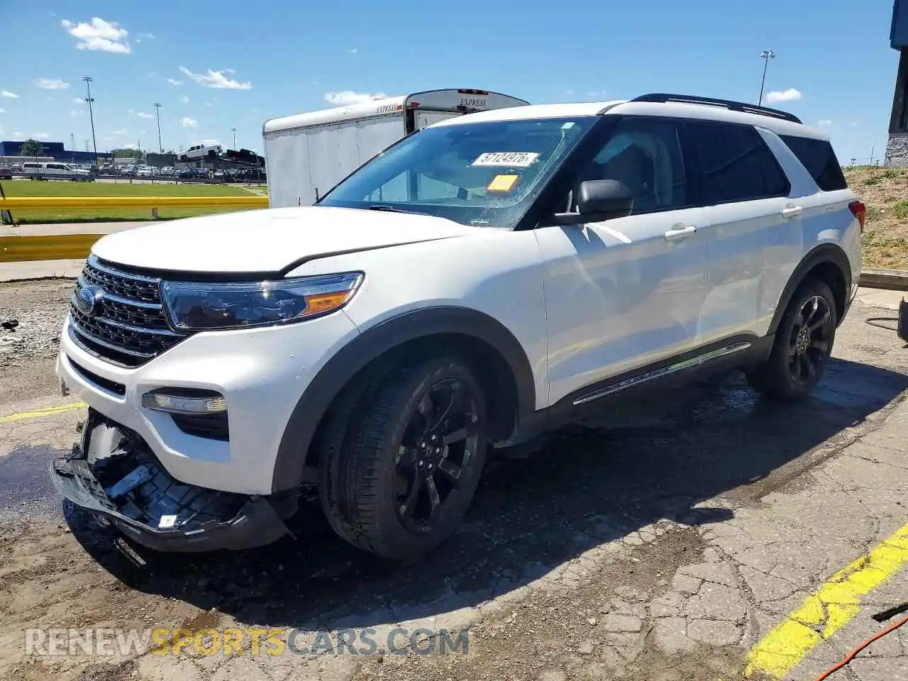 1 Фотография поврежденного автомобиля 1FMSK8DH1NGC19934 FORD EXPLORER 2022