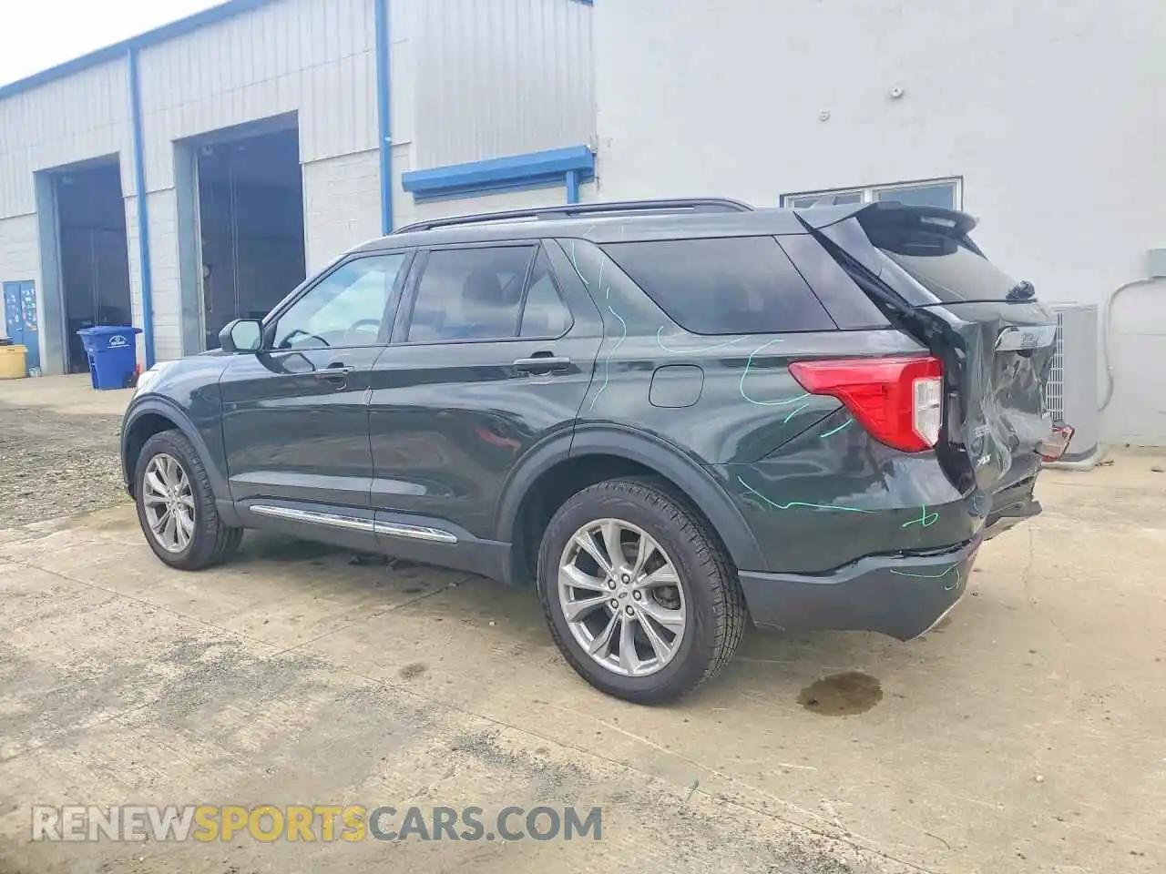 2 Photograph of a damaged car 1FMSK8DH1NGC33302 FORD EXPLORER 2022