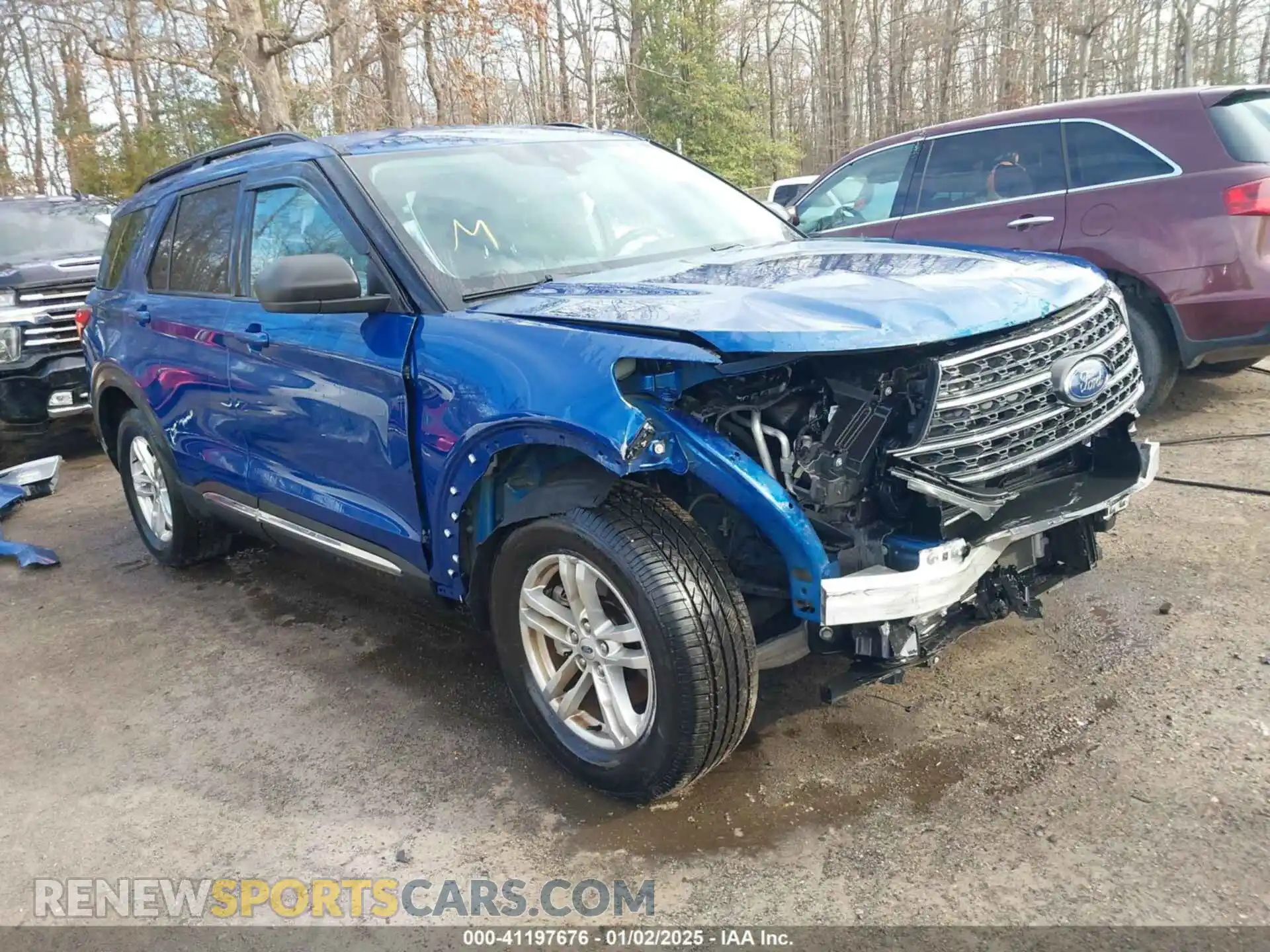 1 Photograph of a damaged car 1FMSK8DH2NGA18852 FORD EXPLORER 2022