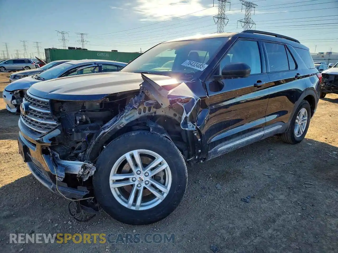 1 Photograph of a damaged car 1FMSK8DH2NGA29897 FORD EXPLORER 2022