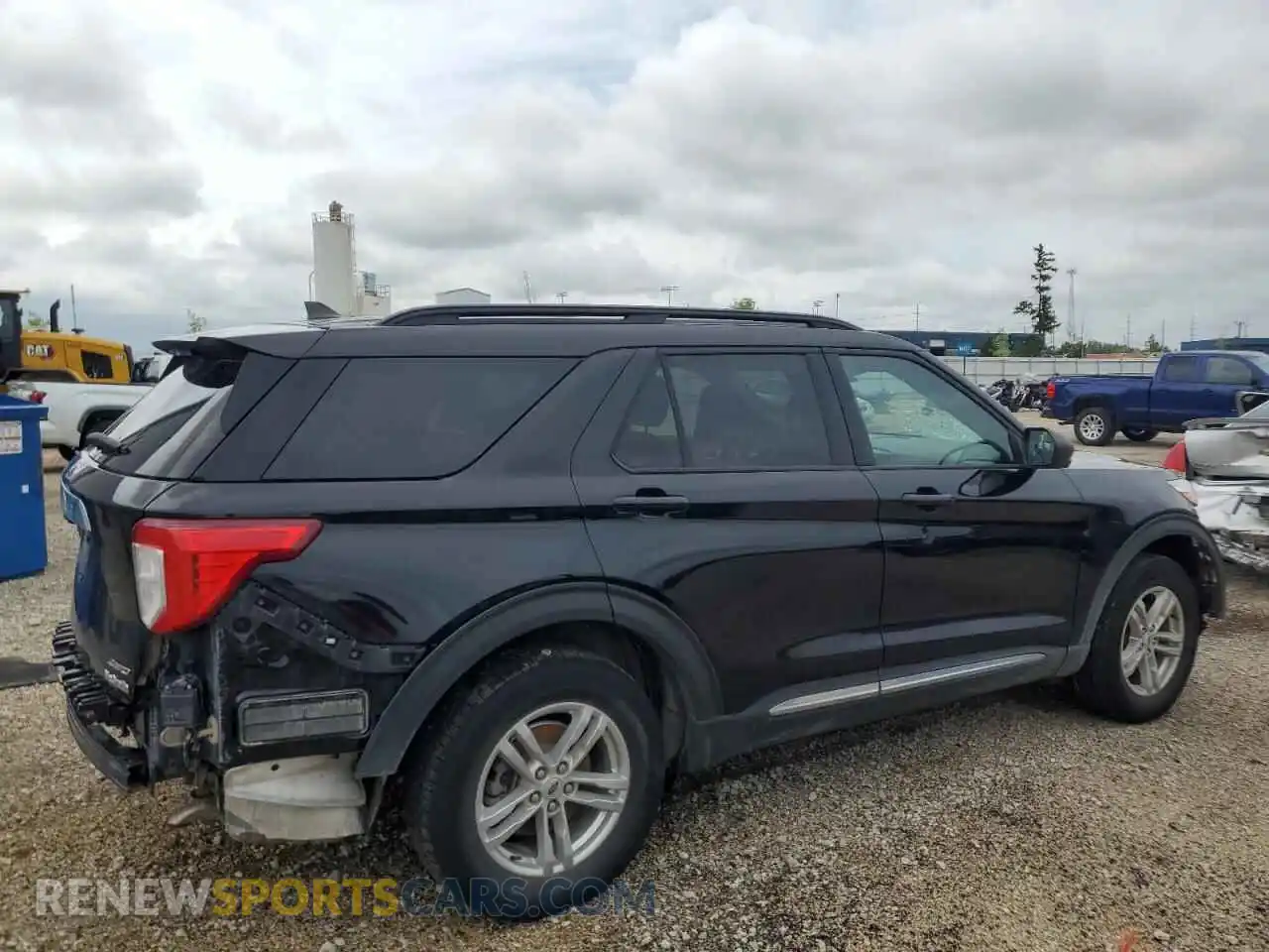 3 Фотография поврежденного автомобиля 1FMSK8DH2NGA38566 FORD EXPLORER 2022