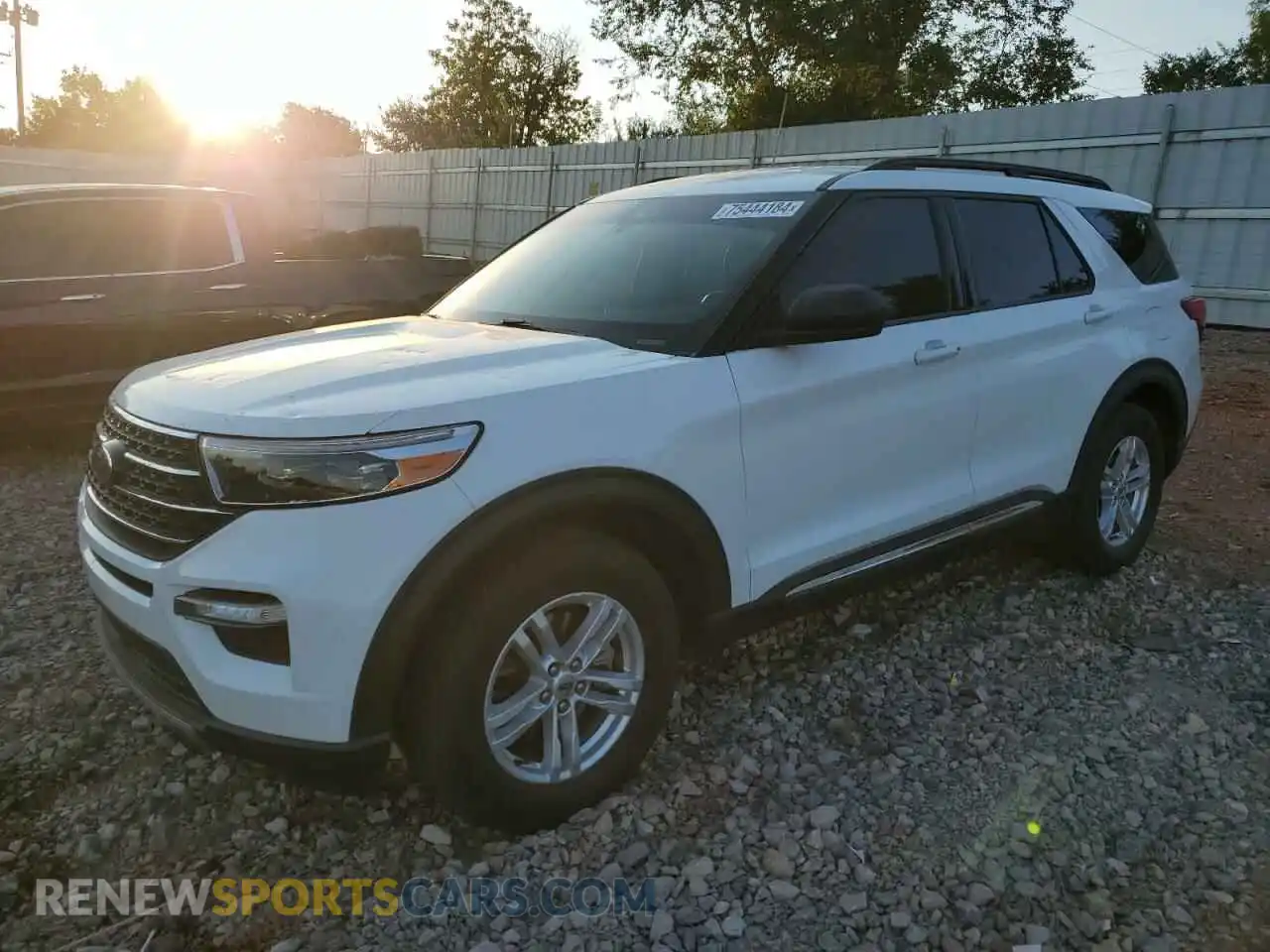 1 Photograph of a damaged car 1FMSK8DH2NGA51303 FORD EXPLORER 2022