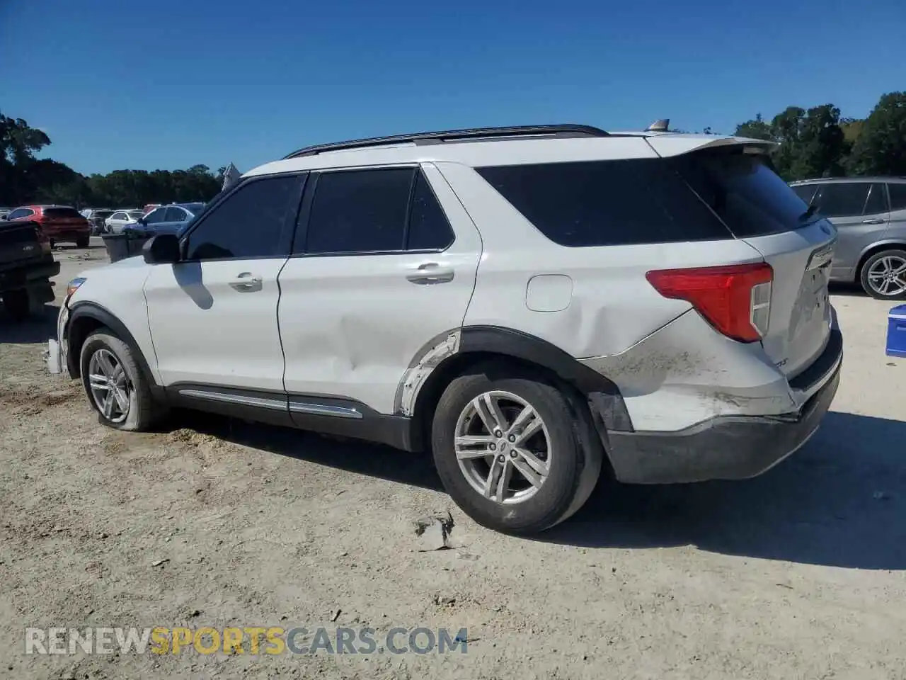 2 Photograph of a damaged car 1FMSK8DH2NGA51365 FORD EXPLORER 2022