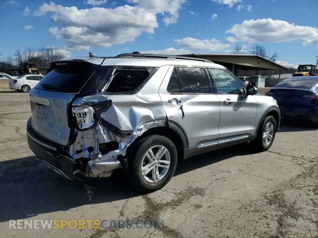 3 Photograph of a damaged car 1FMSK8DH2NGA72037 FORD EXPLORER 2022
